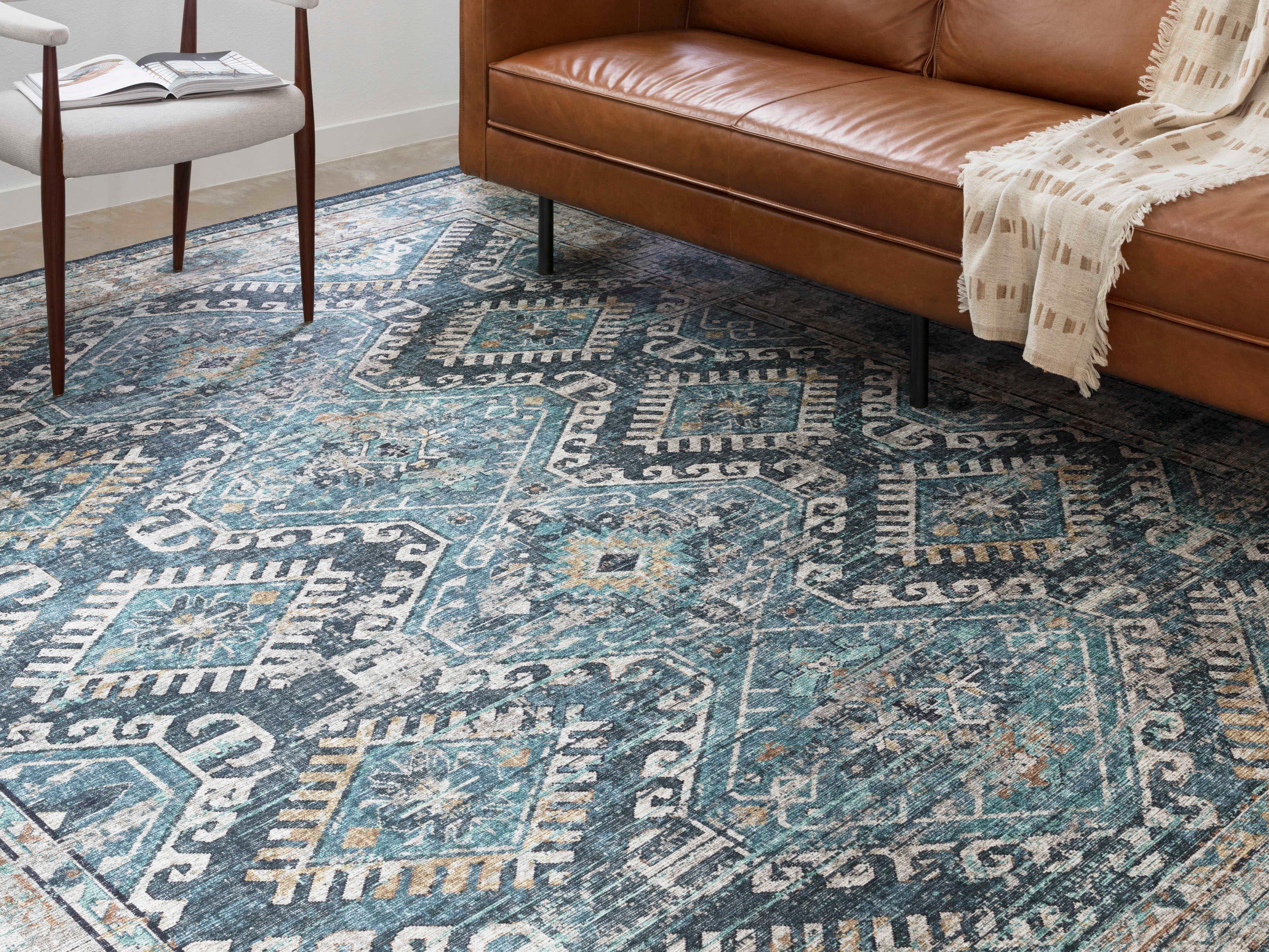 Loloi Rugs Skye Bordered Runner Area Rug