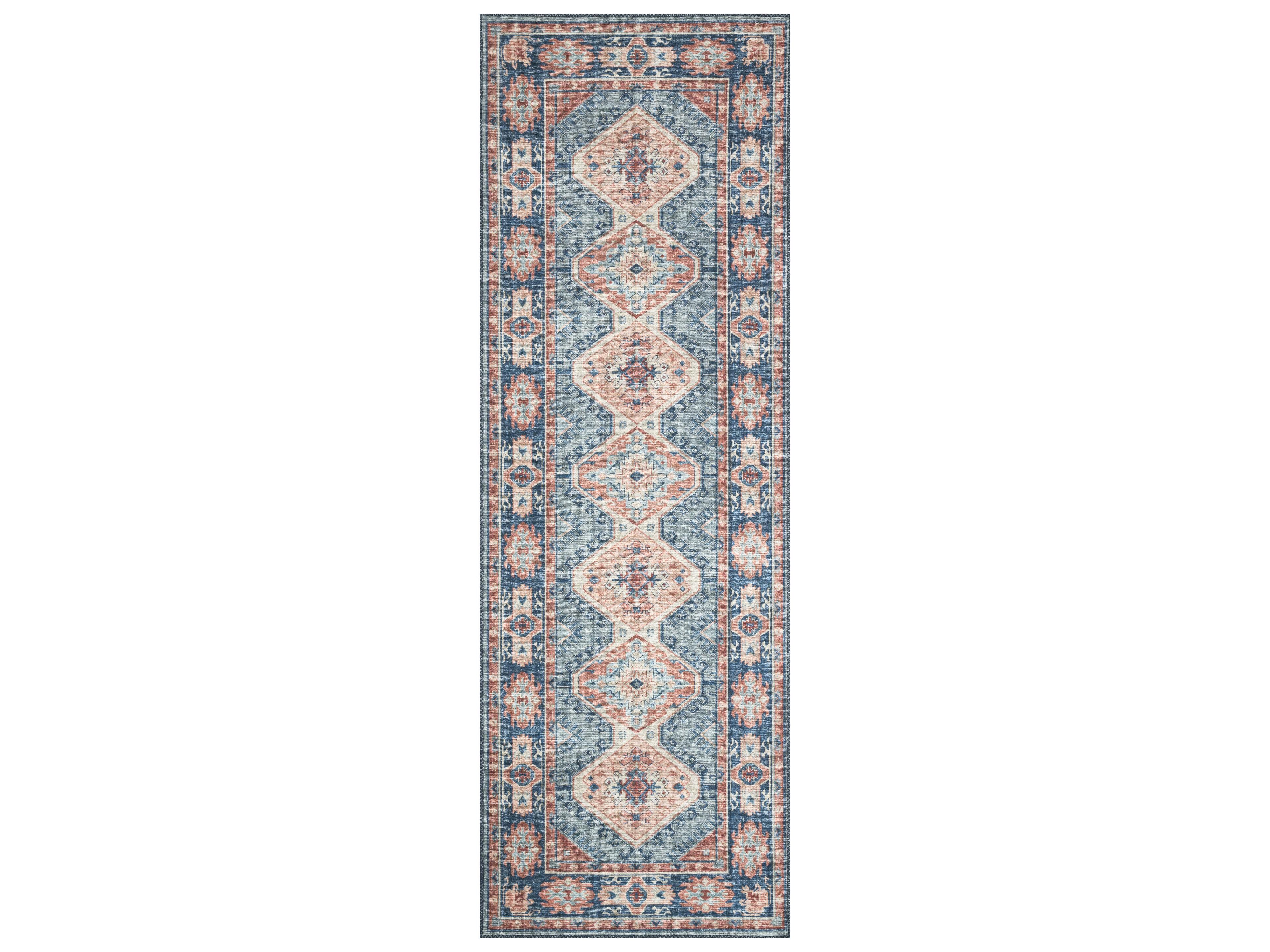 Loloi Rugs Skye Bordered Runner Area Rug