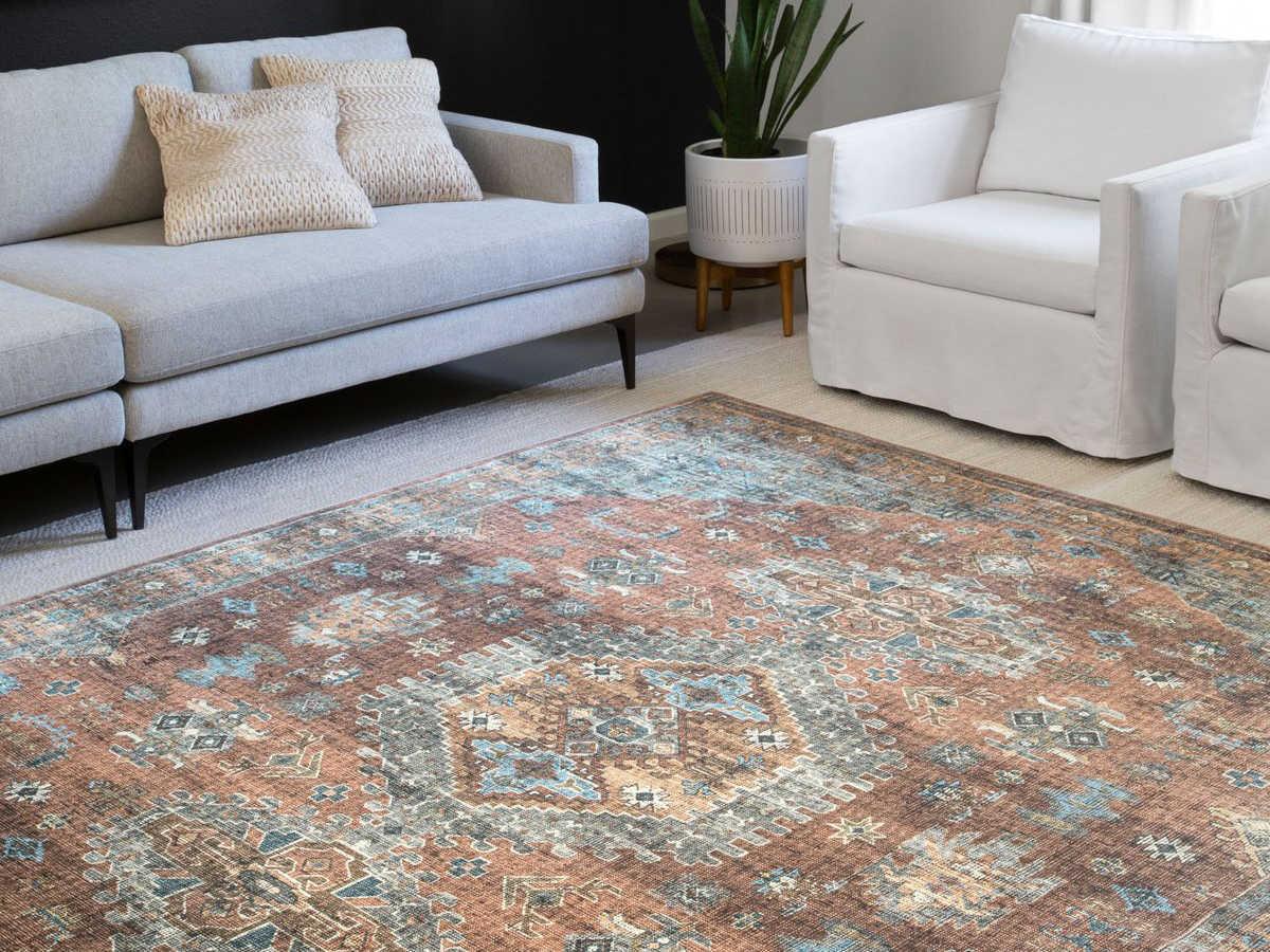 Loloi Rugs Skye Bordered Runner Area Rug