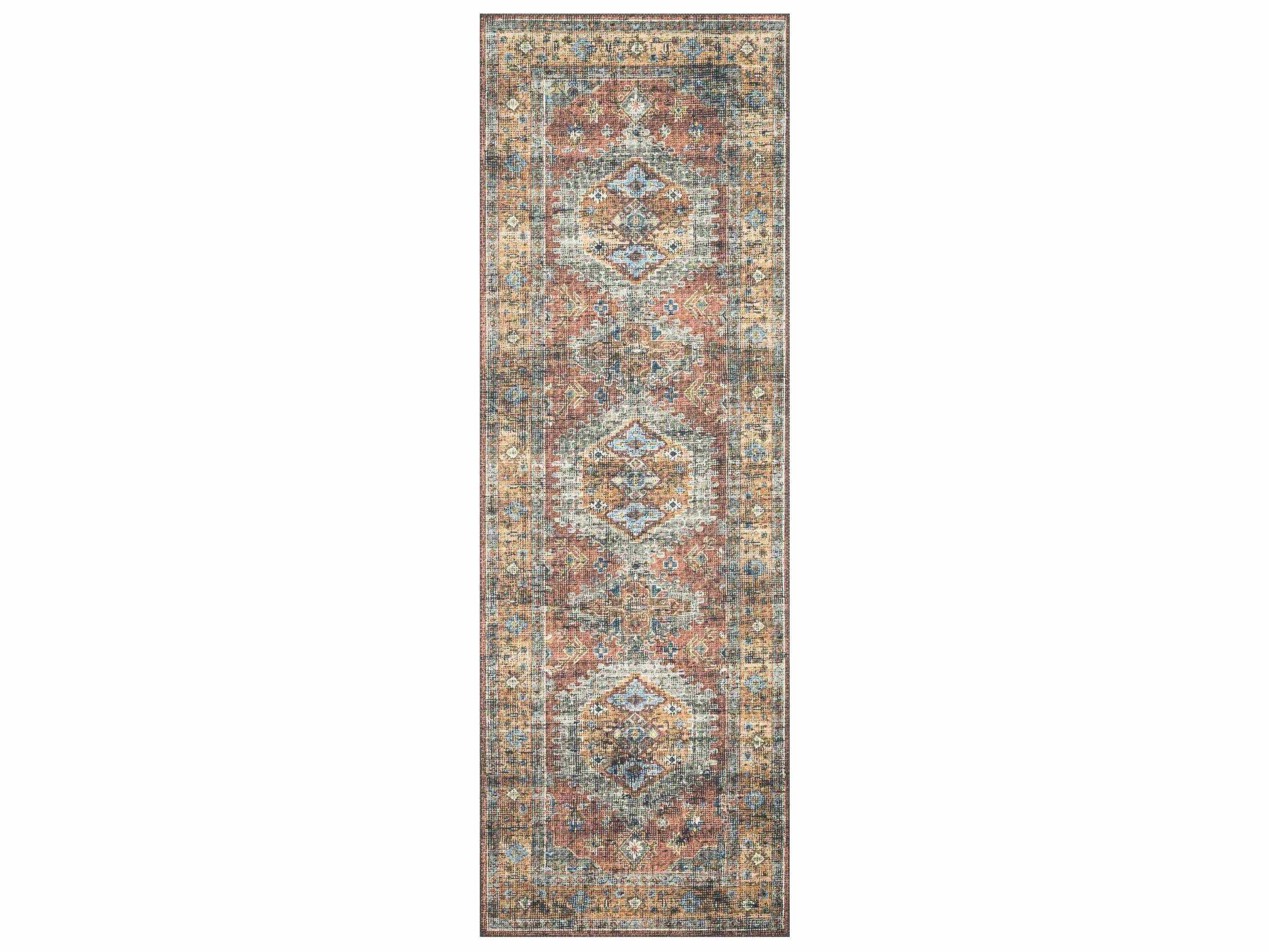 Loloi Rugs Skye Bordered Runner Area Rug