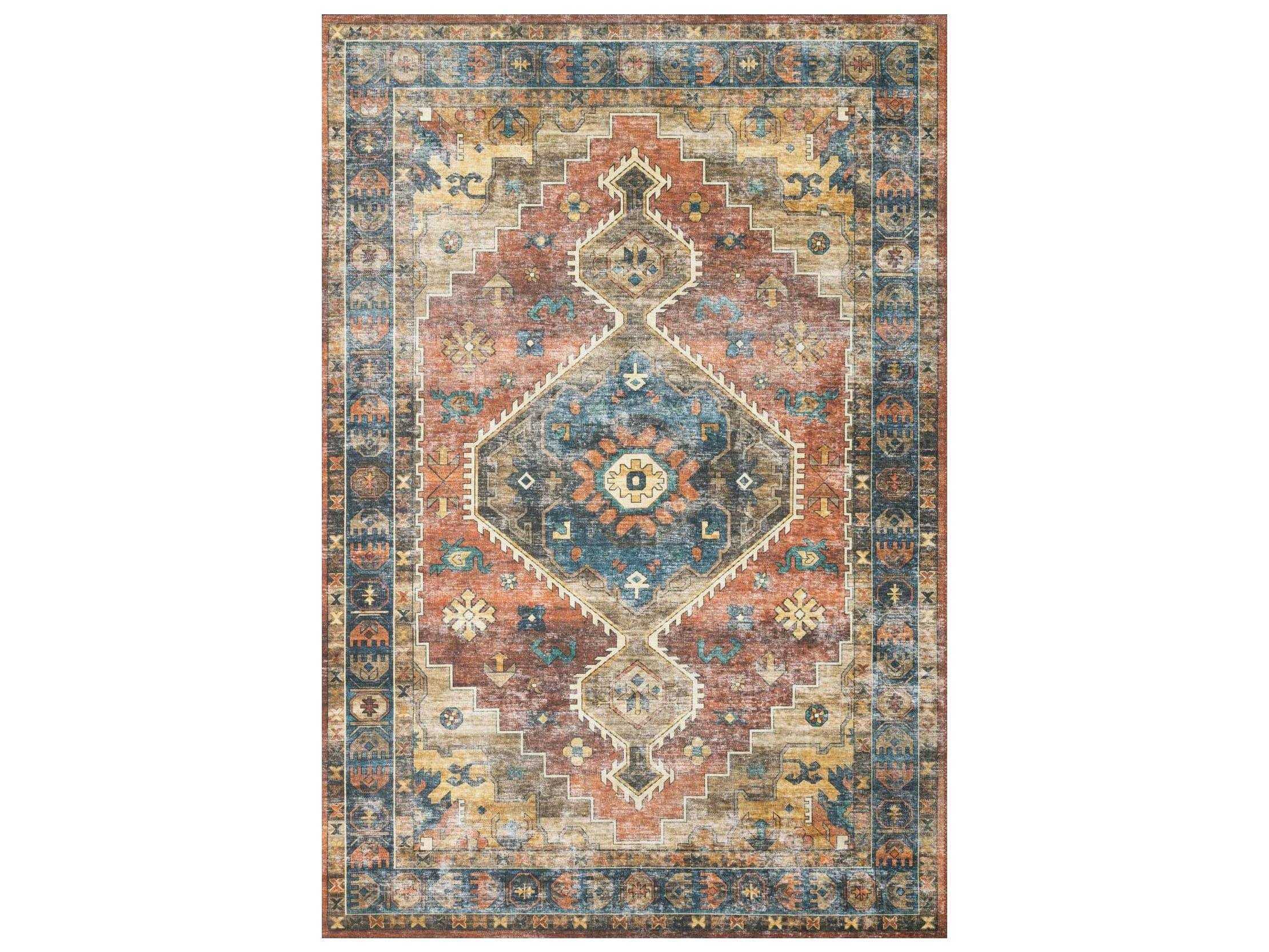 Loloi Rugs Skye Bordered Runner Area Rug