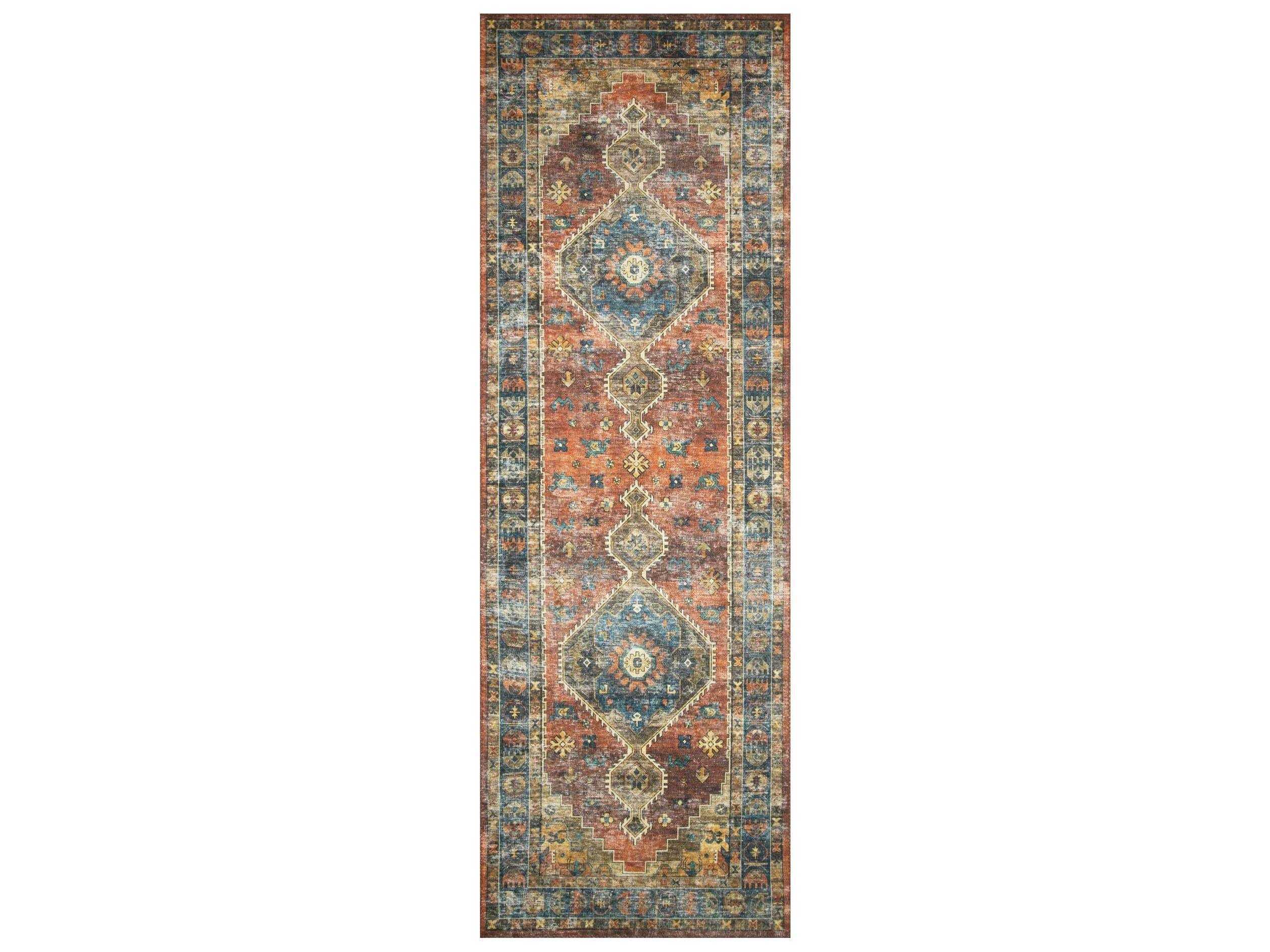 Loloi Rugs Skye Bordered Runner Area Rug