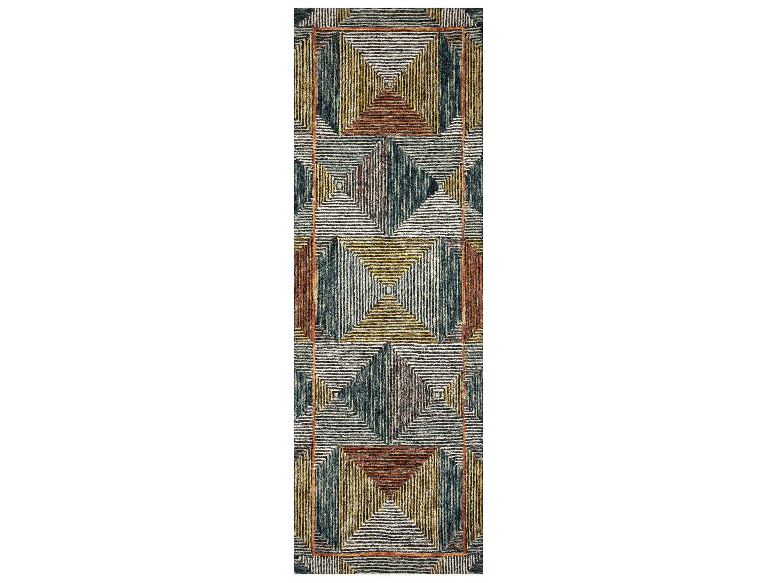 Loloi Rugs Spectrum Bordered Runner Area Rug