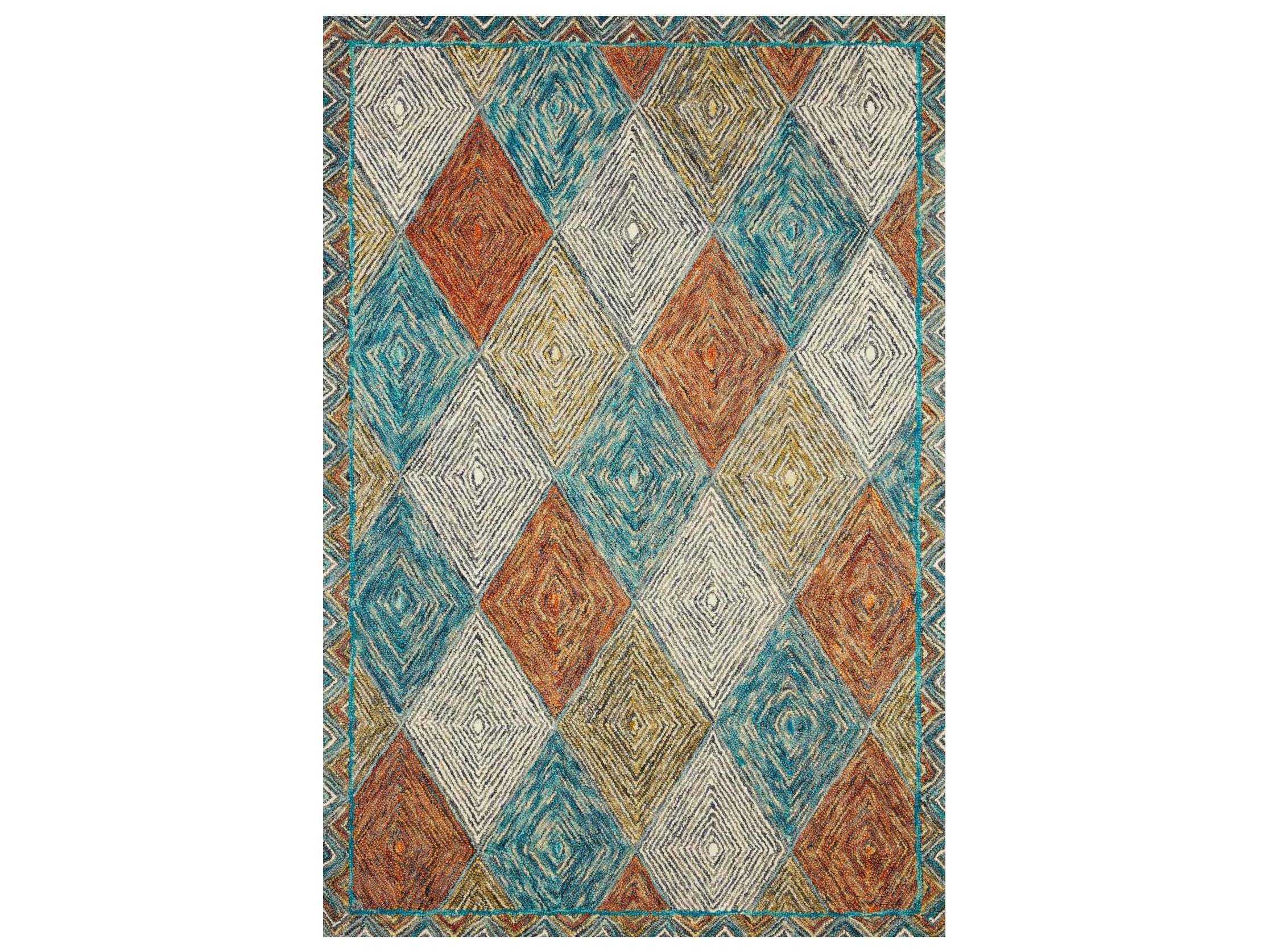Loloi Rugs Spectrum Bordered Runner Area Rug