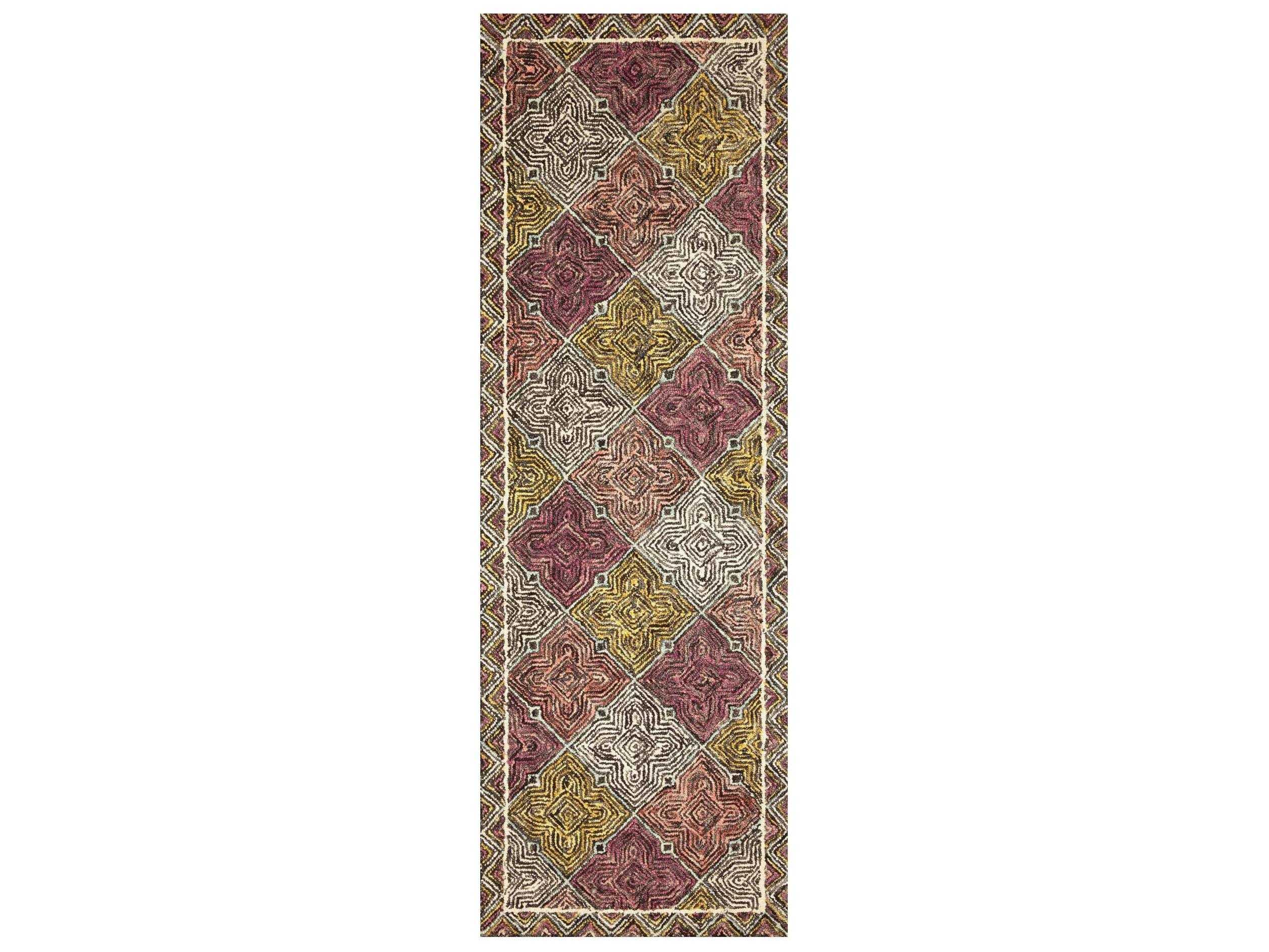 Loloi Rugs Spectrum Bordered Runner Area Rug