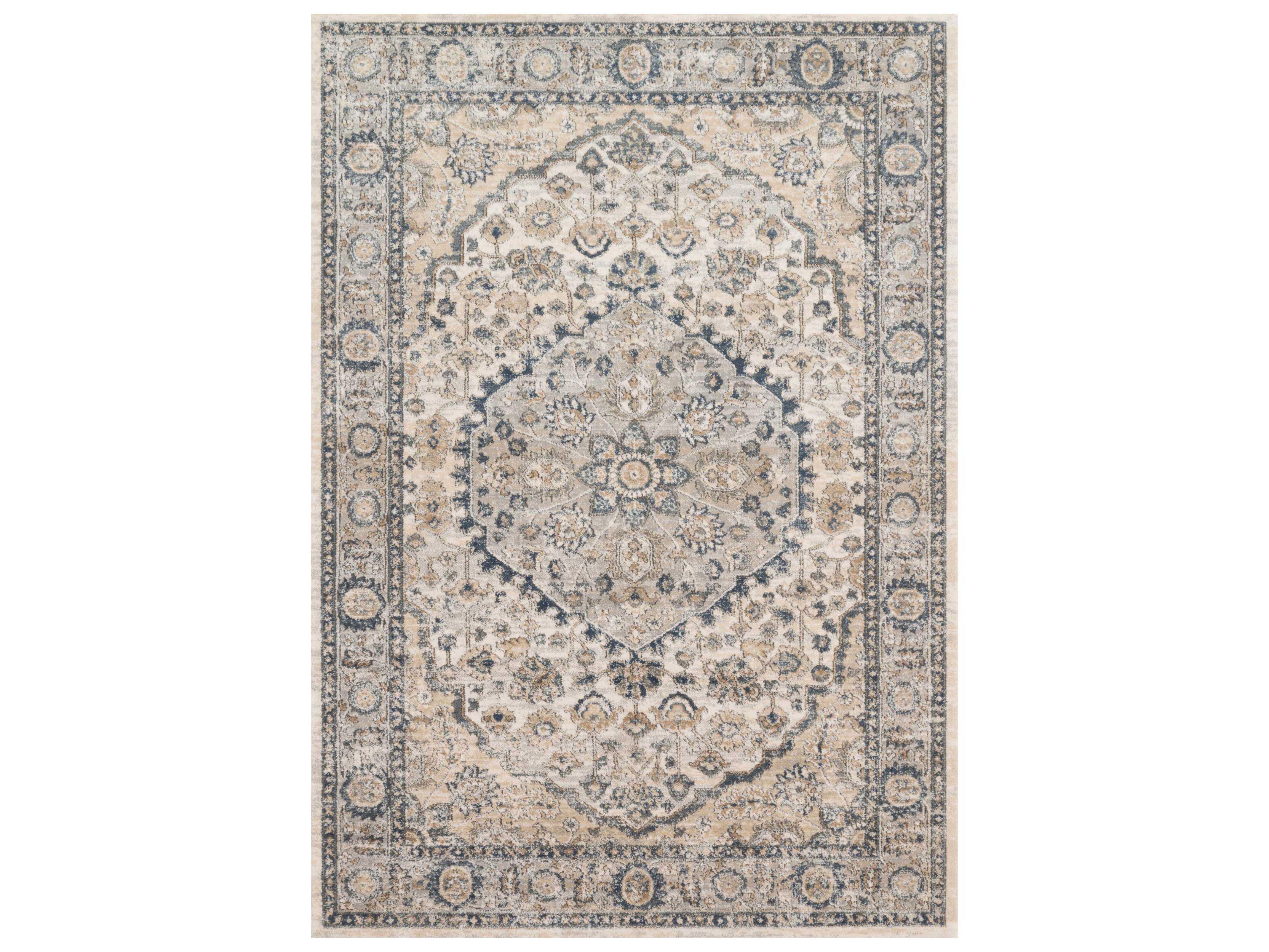 Loloi Rugs Teagan Bordered Runner Area Rug