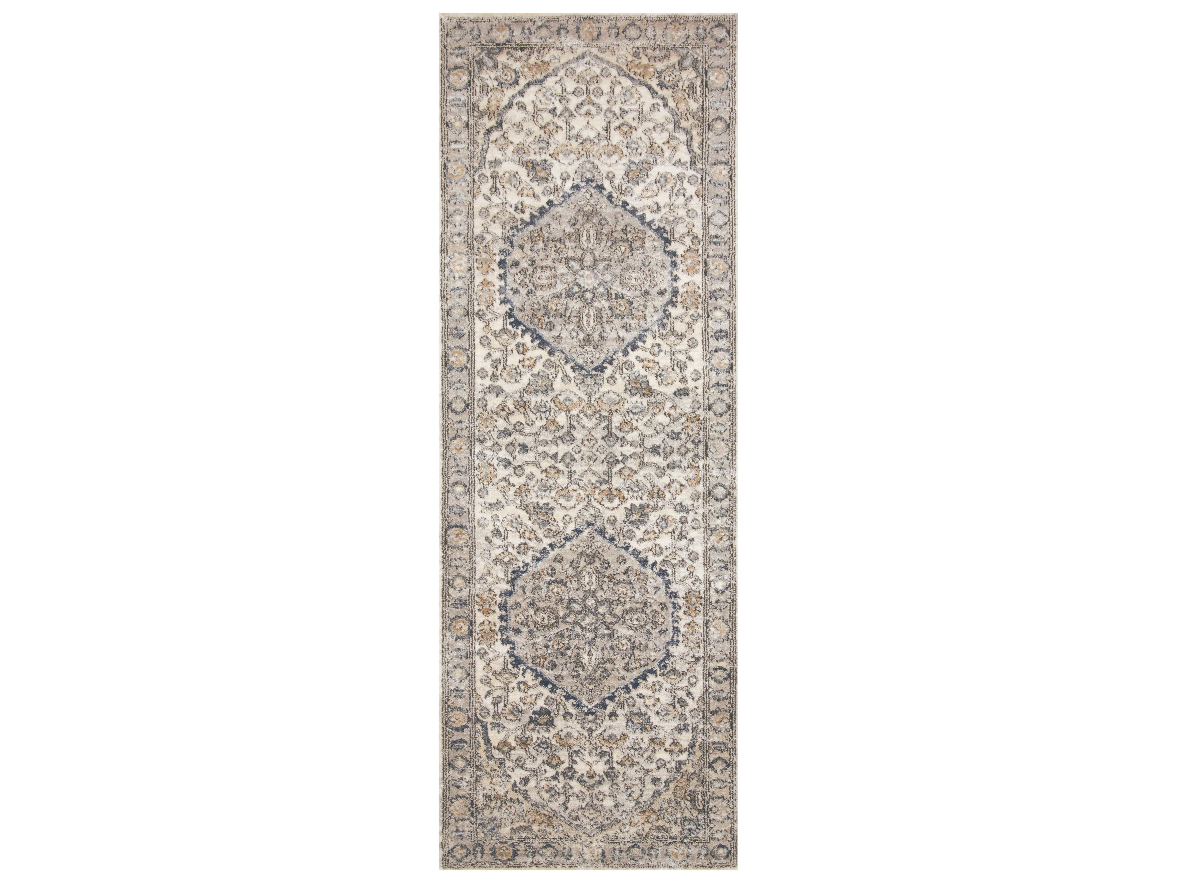Loloi Rugs Teagan Bordered Runner Area Rug