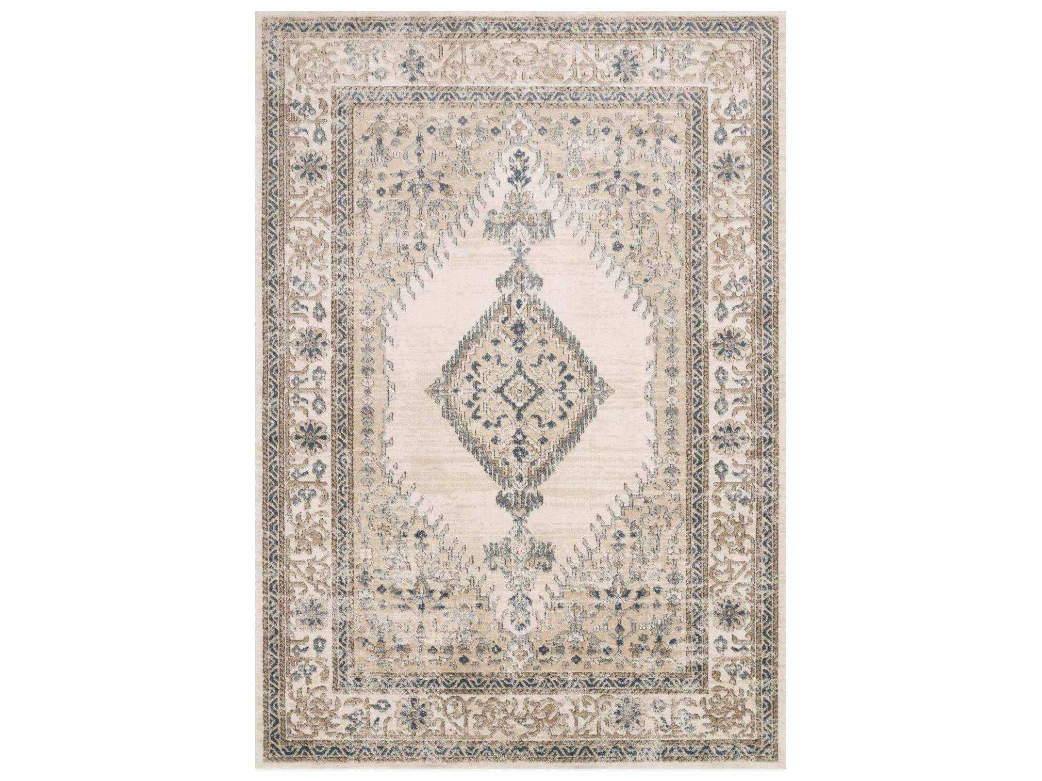 Loloi Rugs Teagan Bordered Runner Area Rug