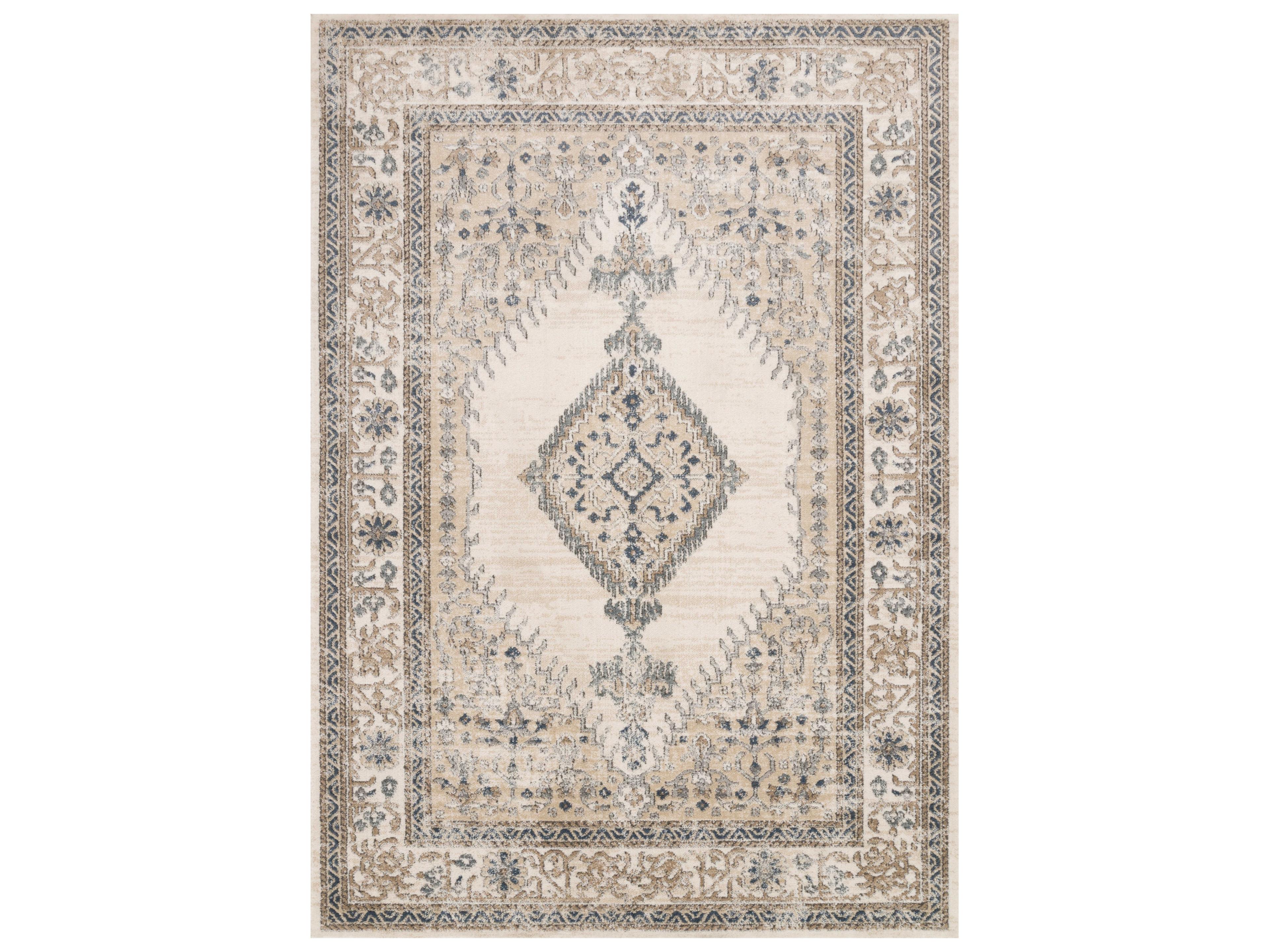 Loloi Rugs Teagan Bordered Runner Area Rug