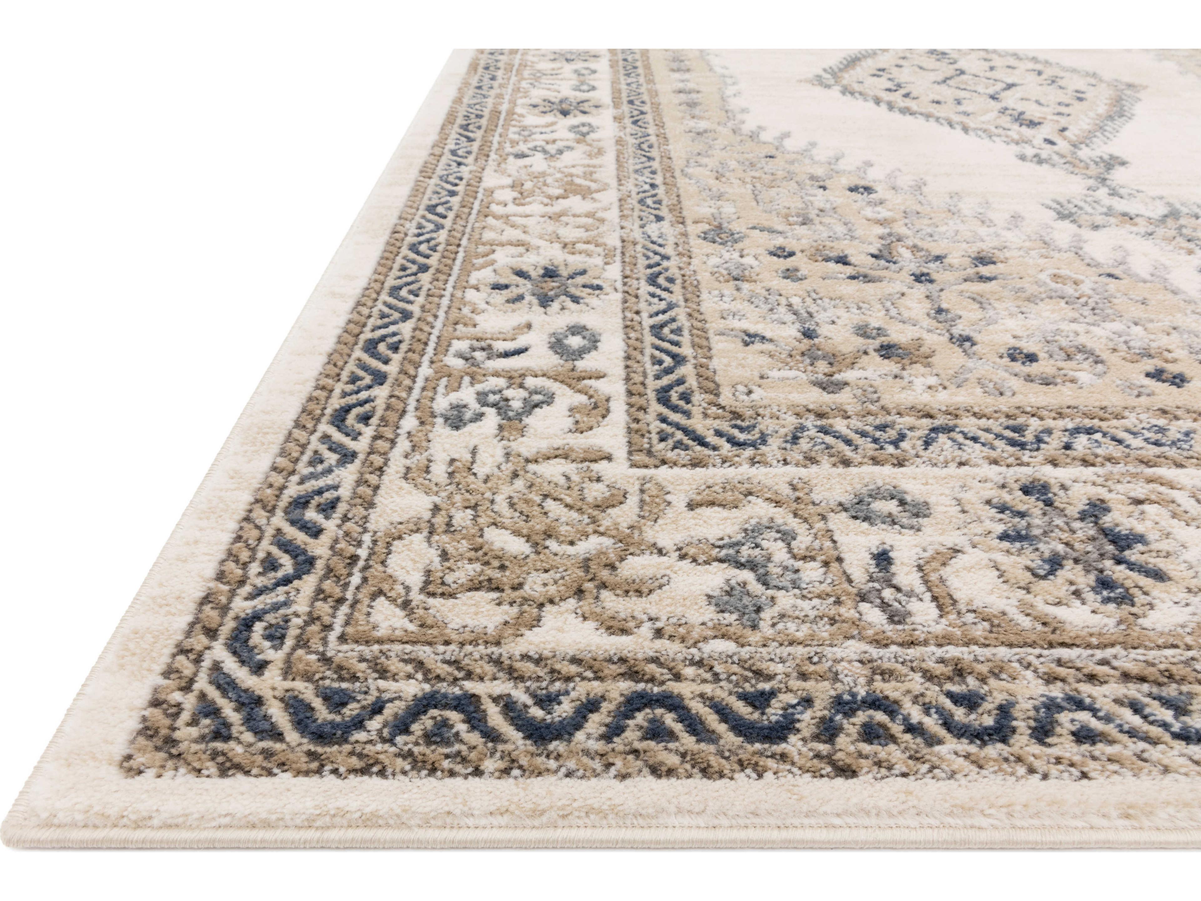 Loloi Rugs Teagan Bordered Runner Area Rug