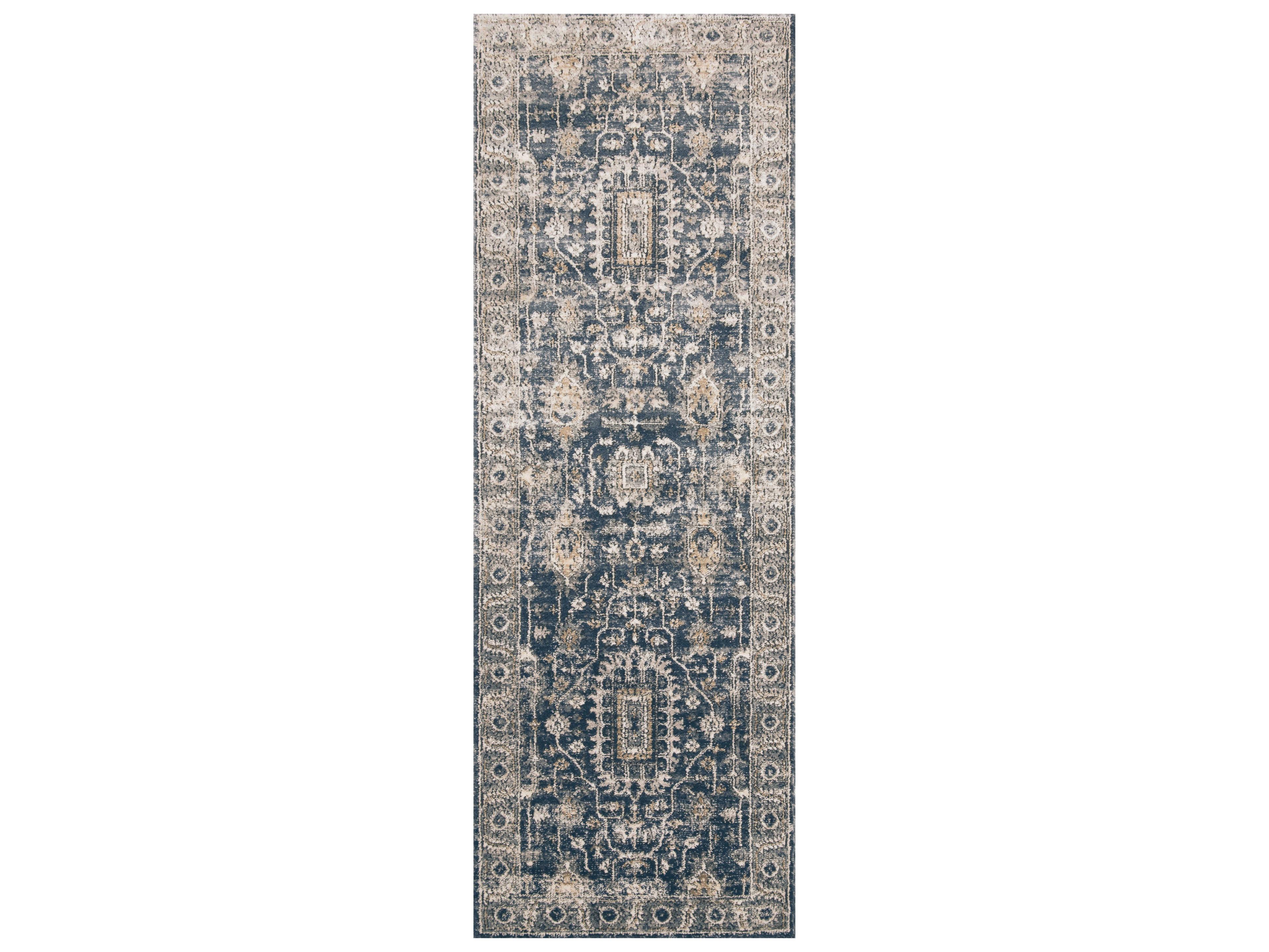 Loloi Rugs Teagan Bordered Runner Area Rug