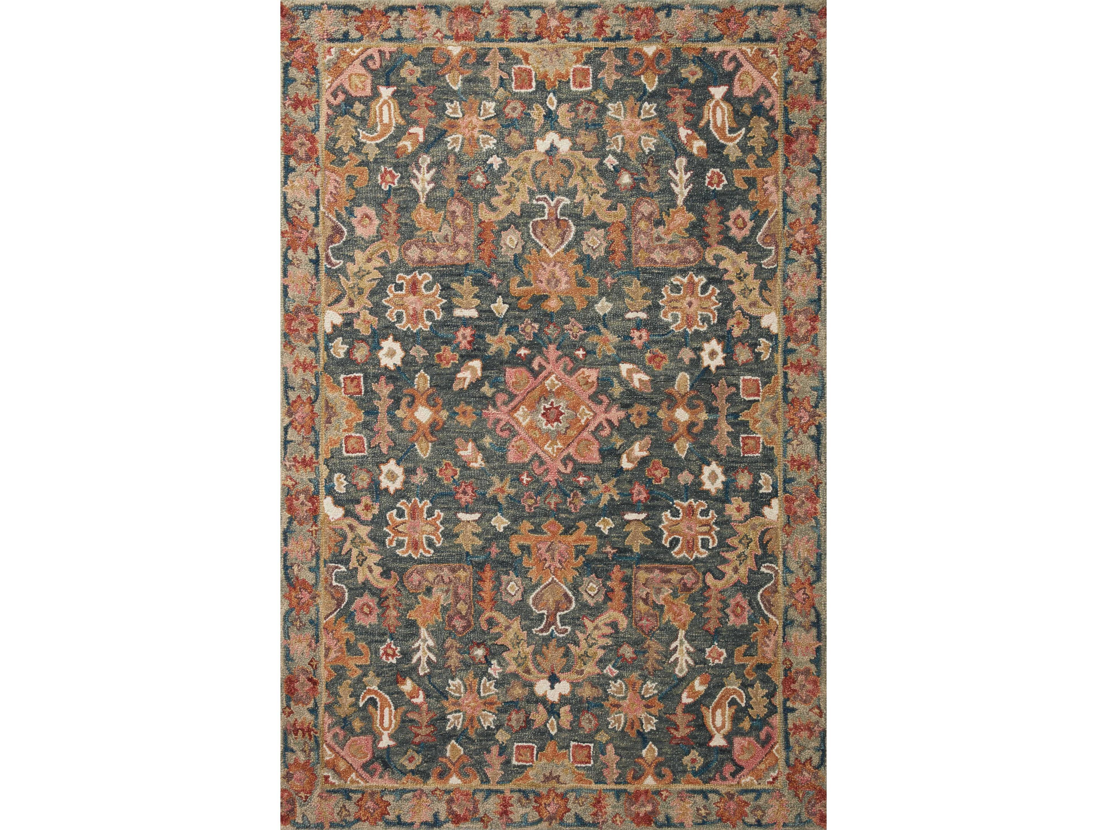 Loloi Rugs Victoria Bordered Runner Area Rug