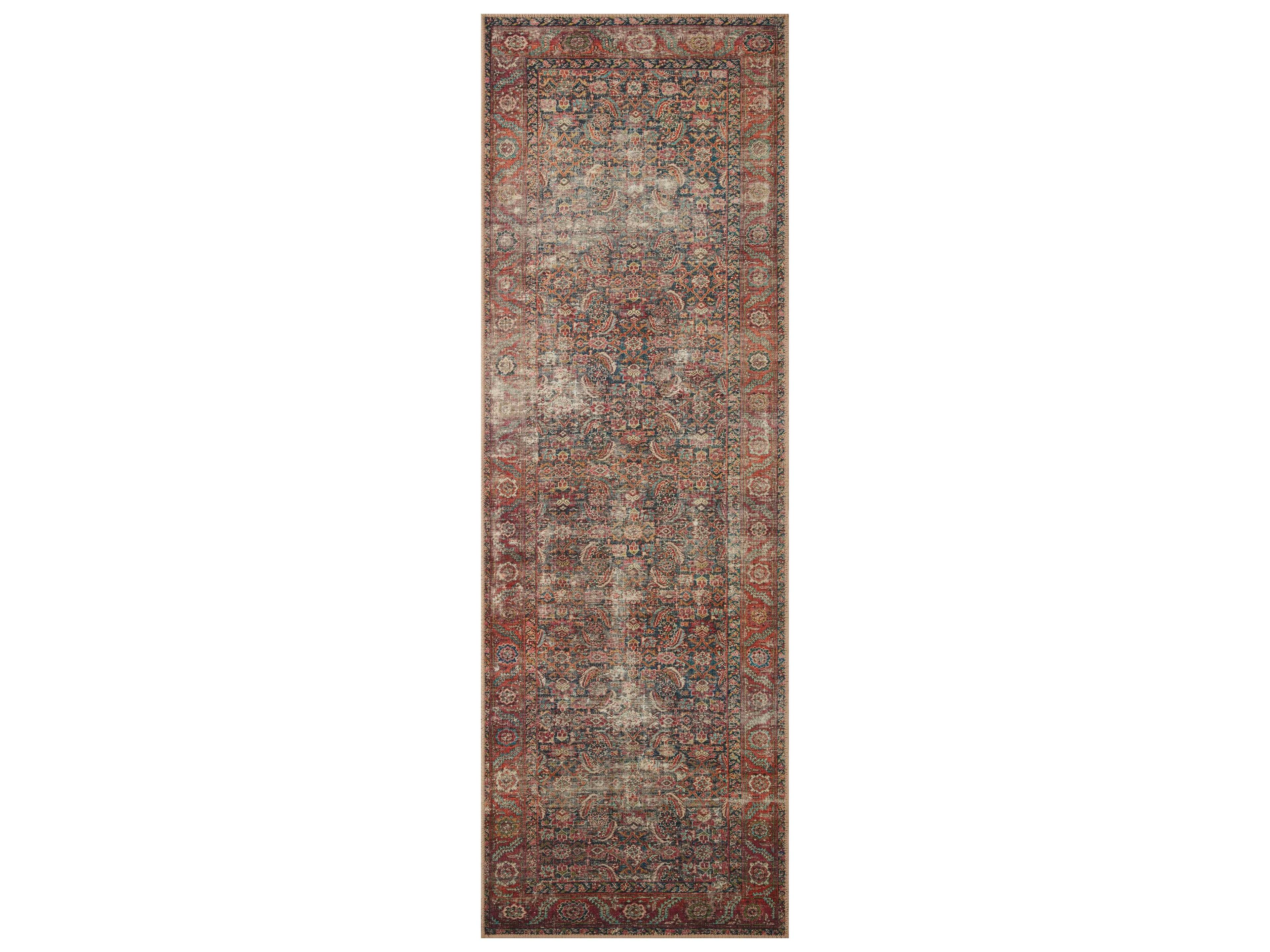 Loloi Rugs Wynter Bordered Runner Area Rug