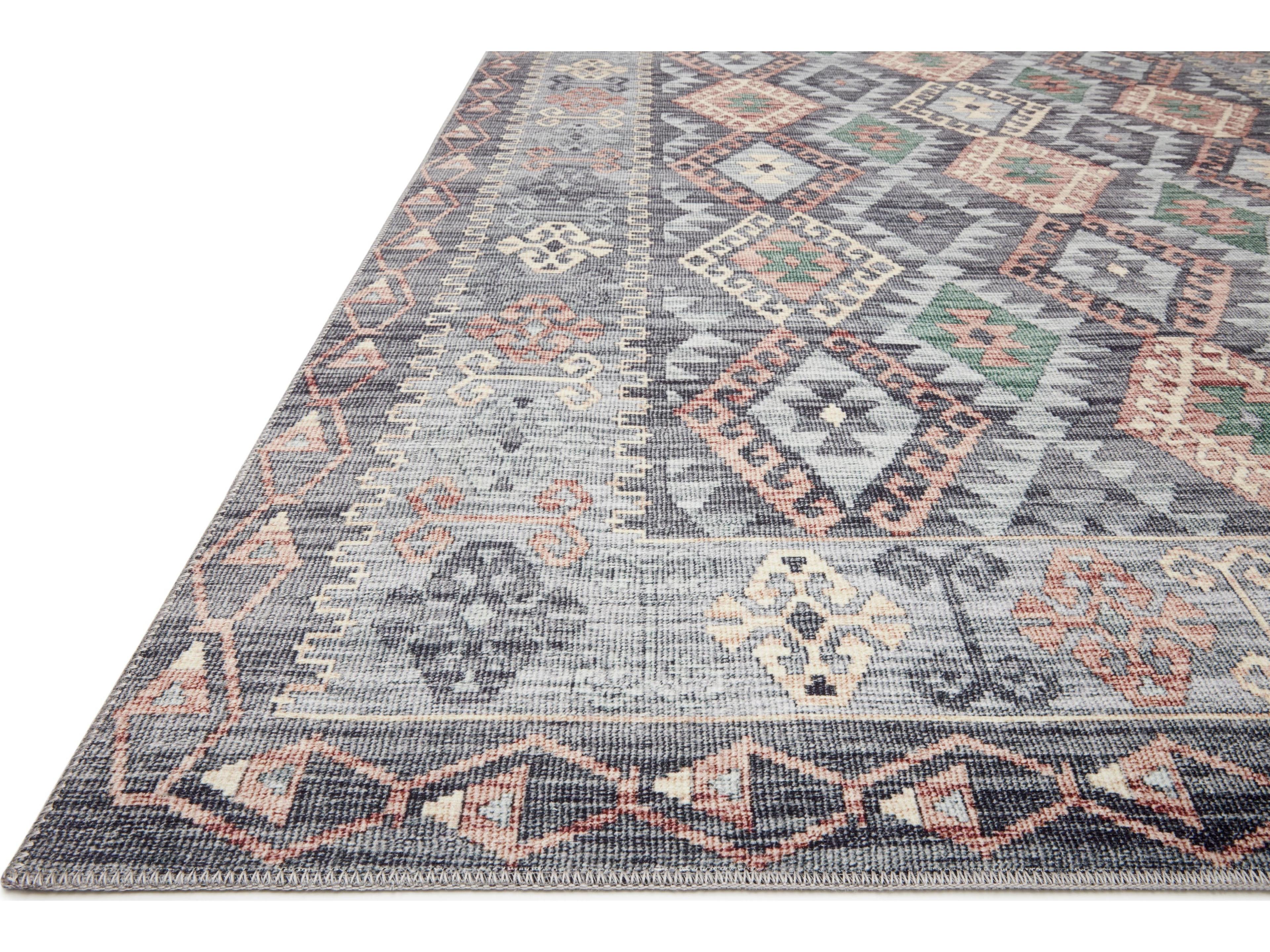 Loloi Rugs Zion Bordered Runner Area Rug
