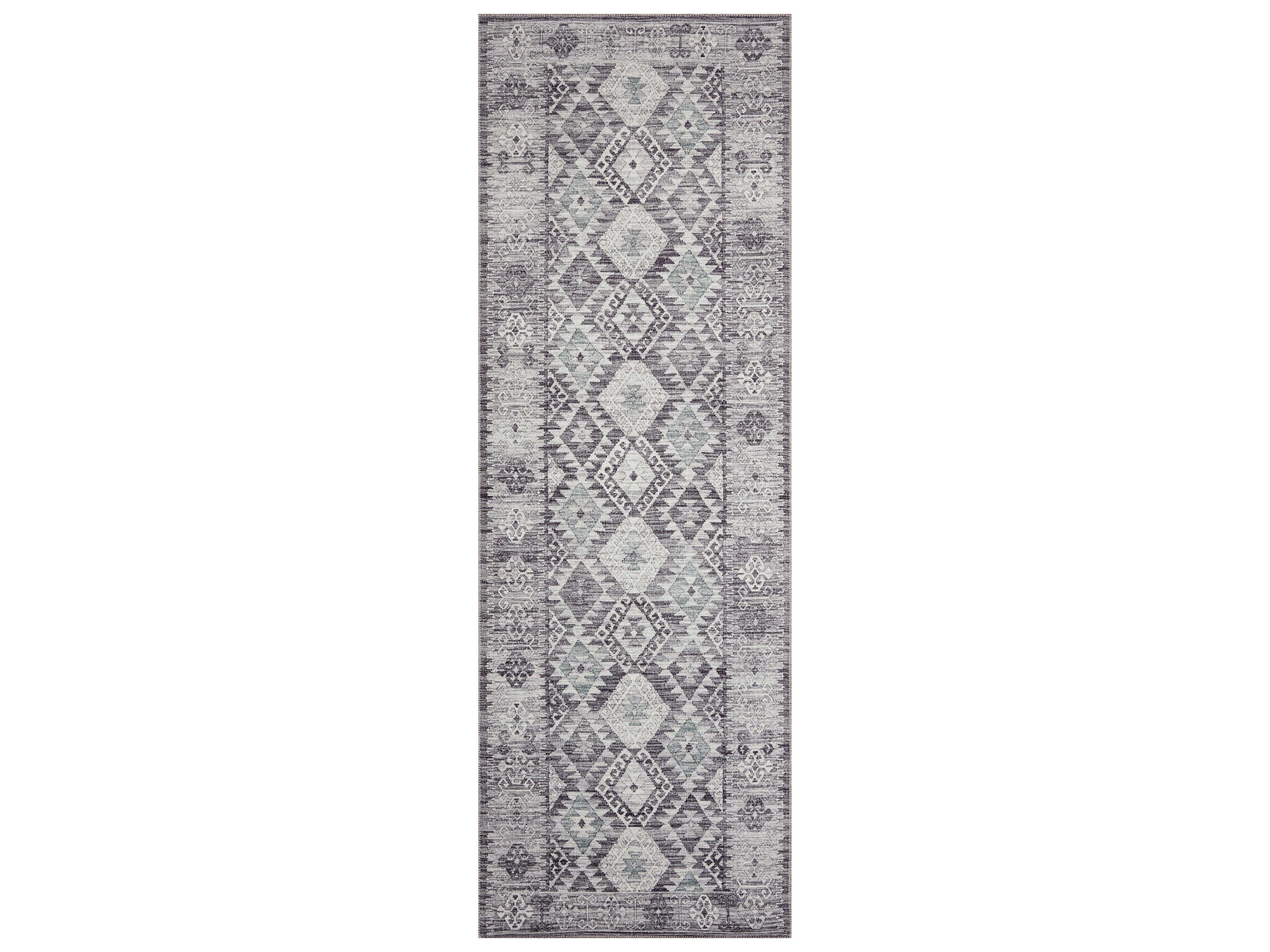 Loloi Rugs Zion Bordered Runner Area Rug