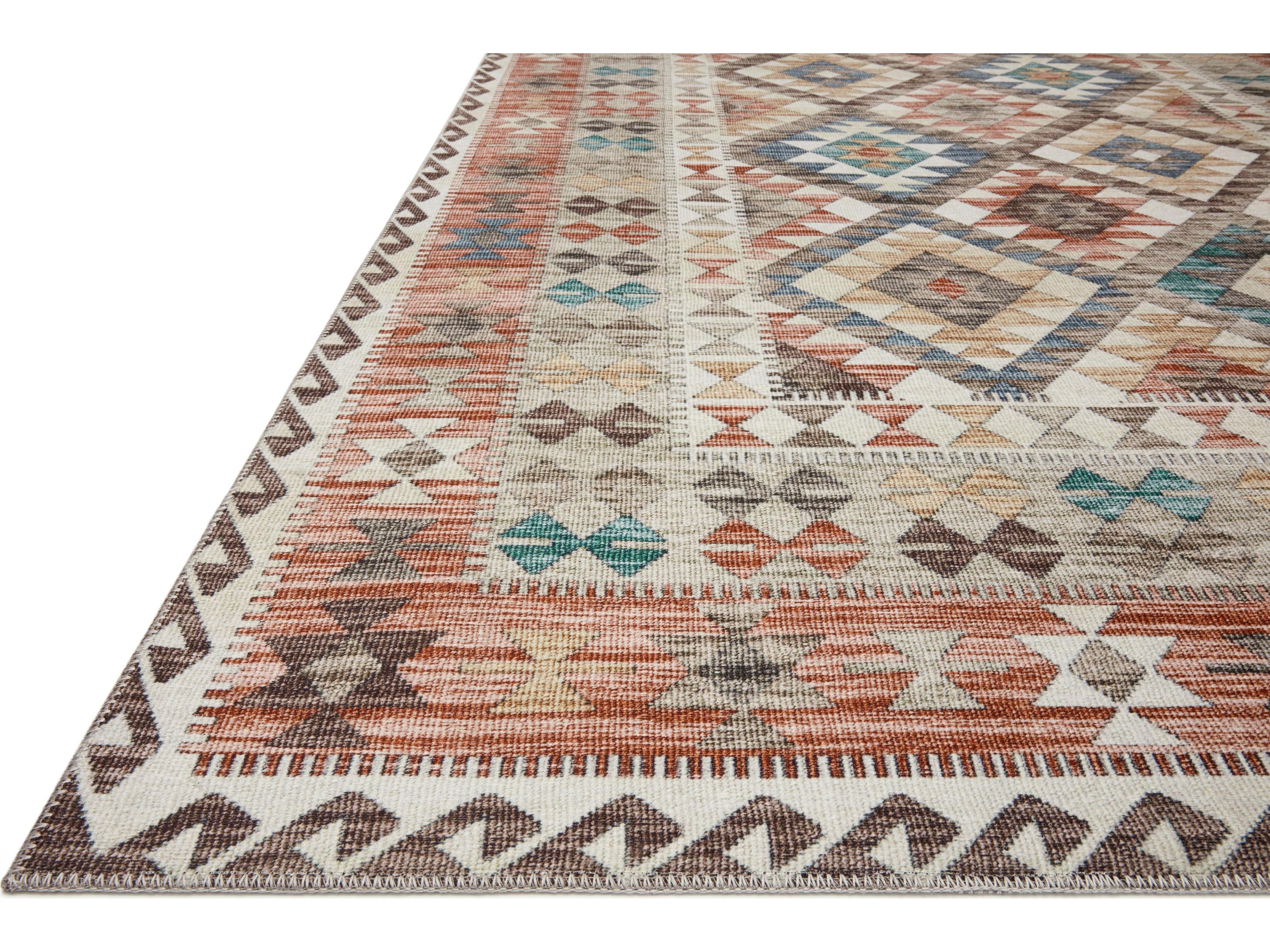 Loloi Rugs Zion Bordered Runner Area Rug