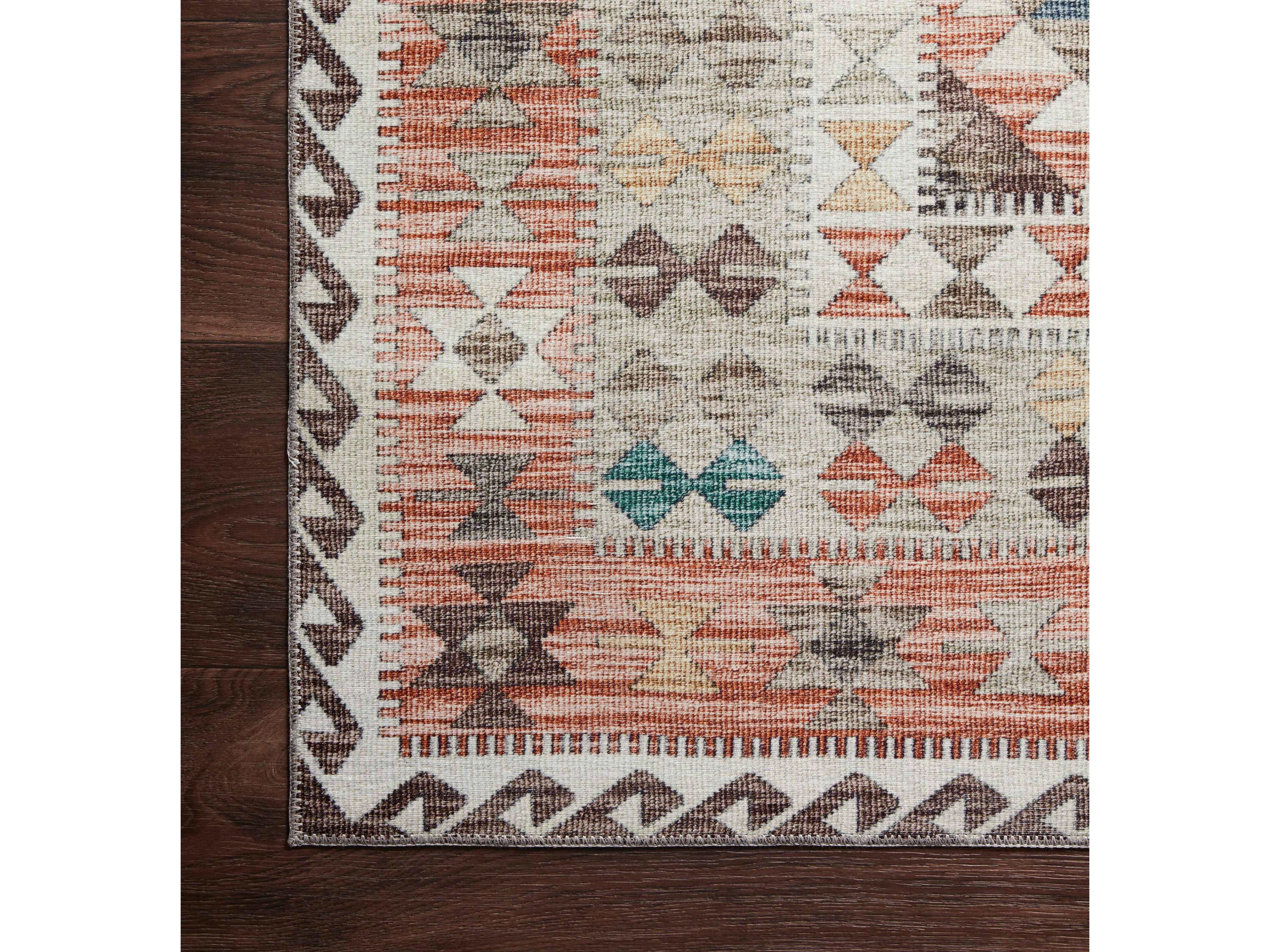 Loloi Rugs Zion Bordered Runner Area Rug