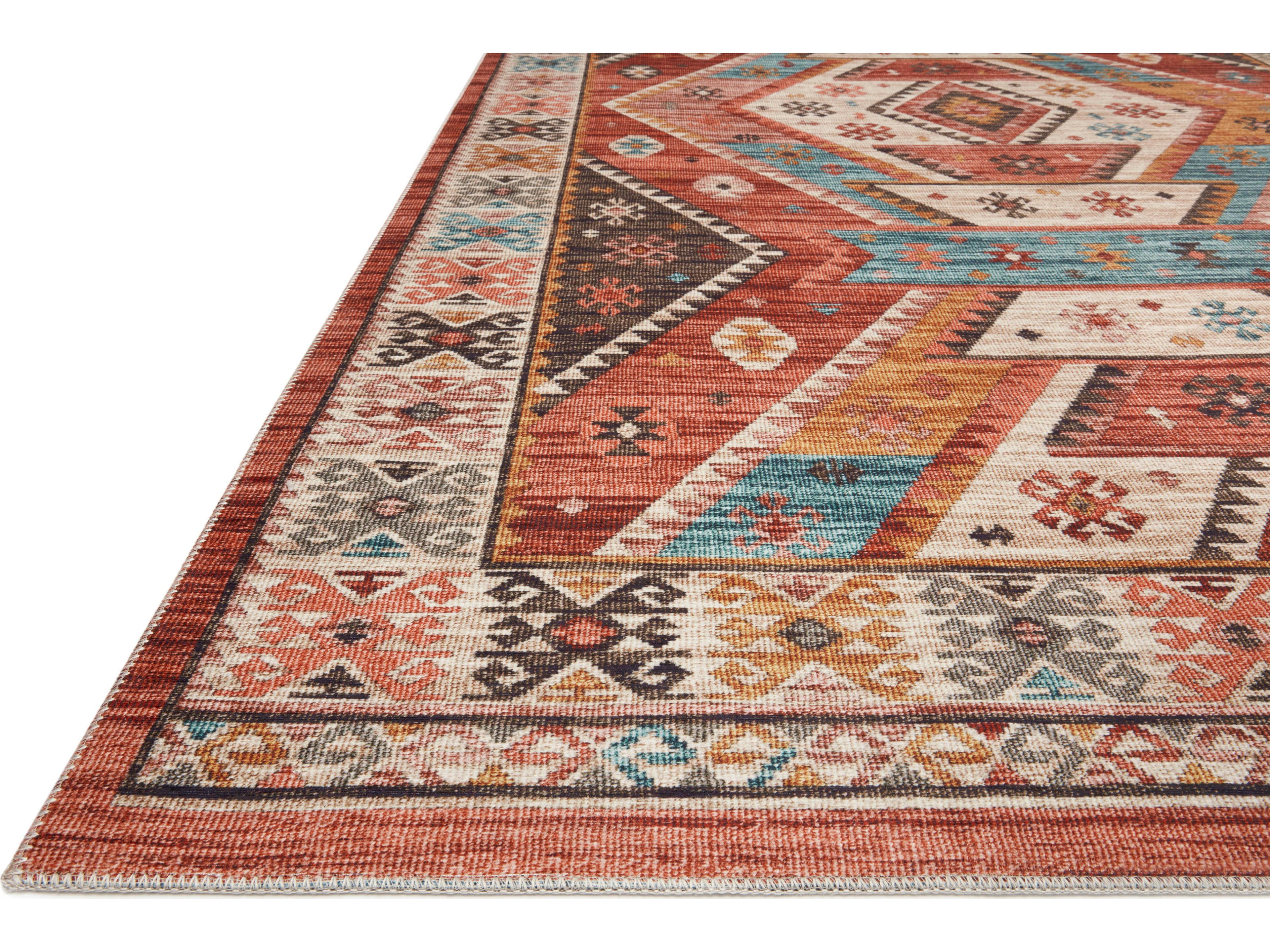 Loloi Rugs Zion Bordered Runner Area Rug