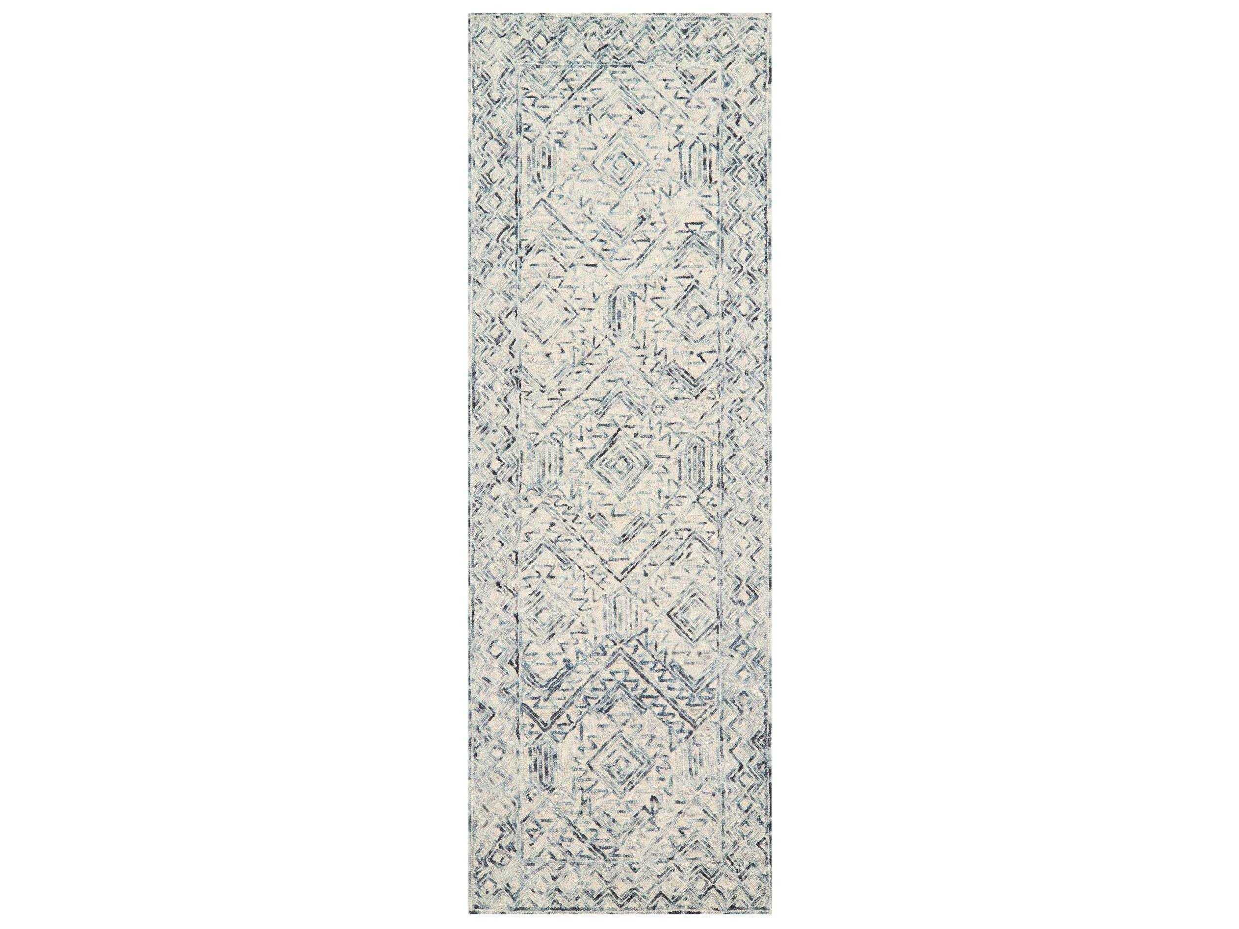 Loloi Rugs Ziva Bordered Runner Area Rug