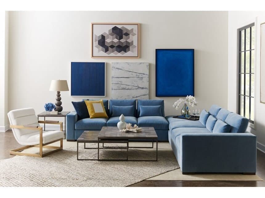 Lillian August Corso Sectional Set