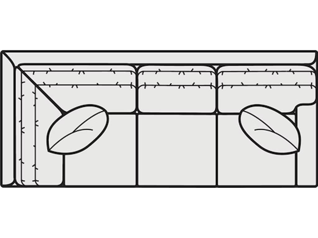 Lillian August Designer Classics Right Arm Corner Sofa