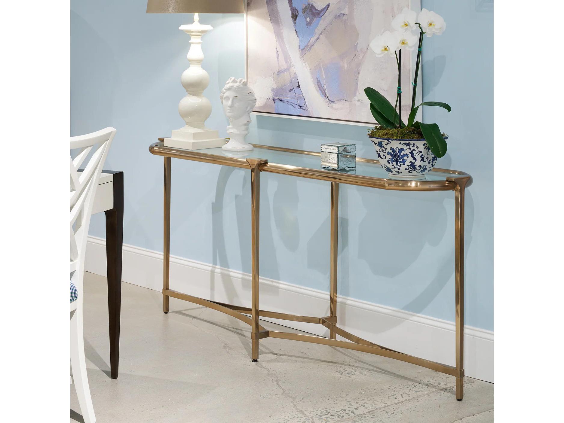 Lillian August Chelsea Oval Console Table