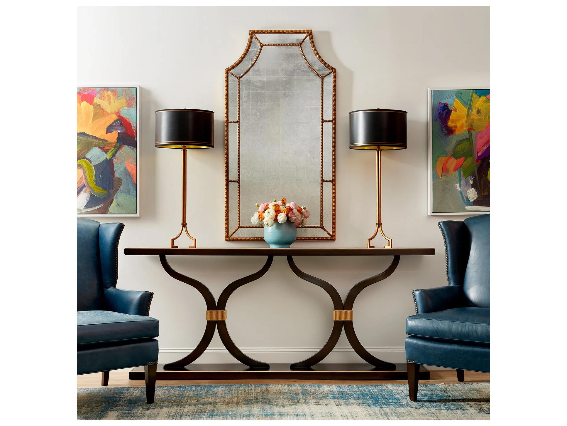 Lillian August Workshop Florentine Console Table