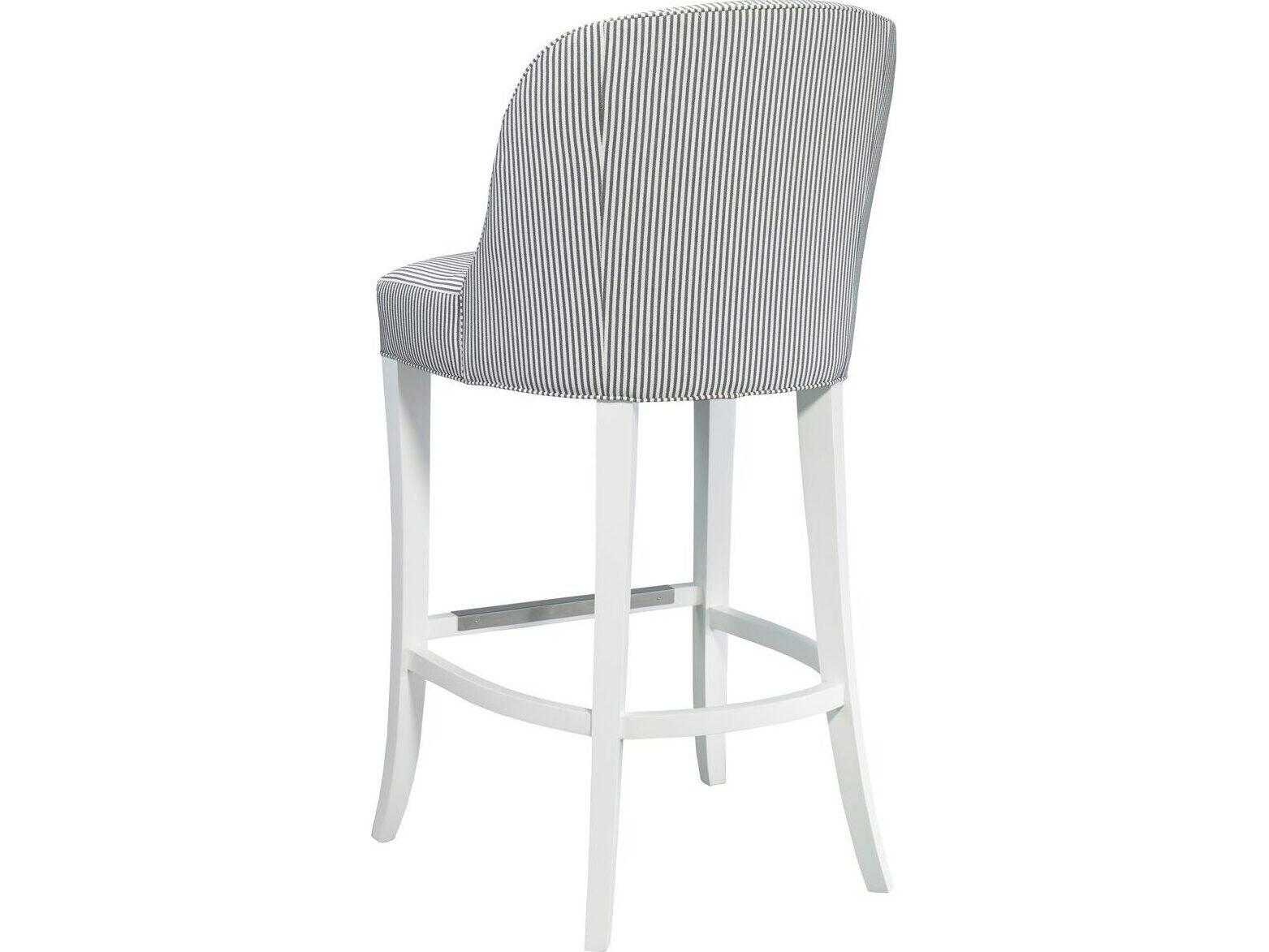 Lillian August Upholstery Elsa Upholstered Dalen Grey Sugar Bar Stool