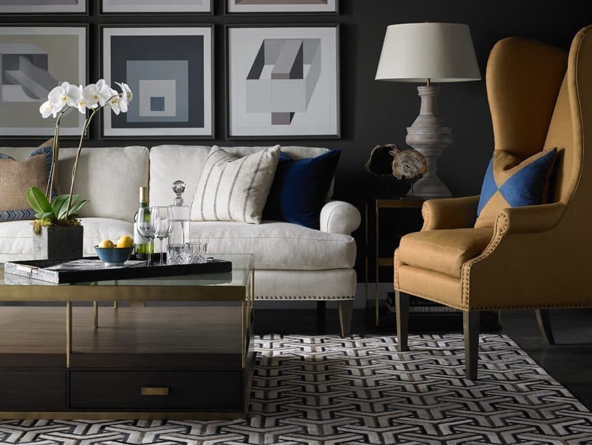 Lillian August Upholstery Yates Upholstered Sofa