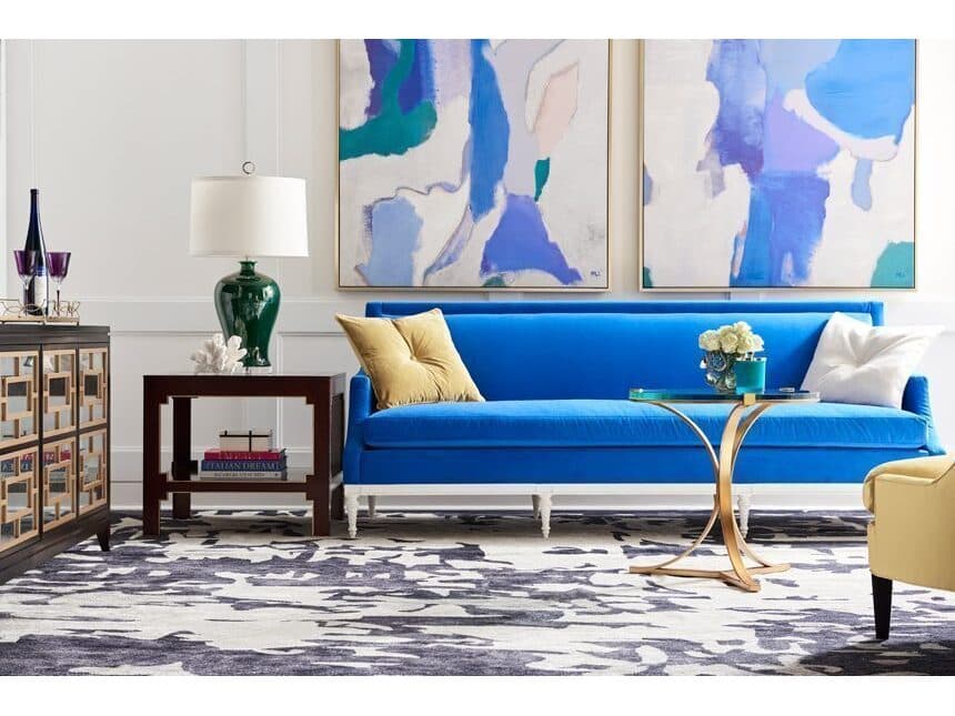 Lillian August Upholstery Josephine Upholstered Sofa