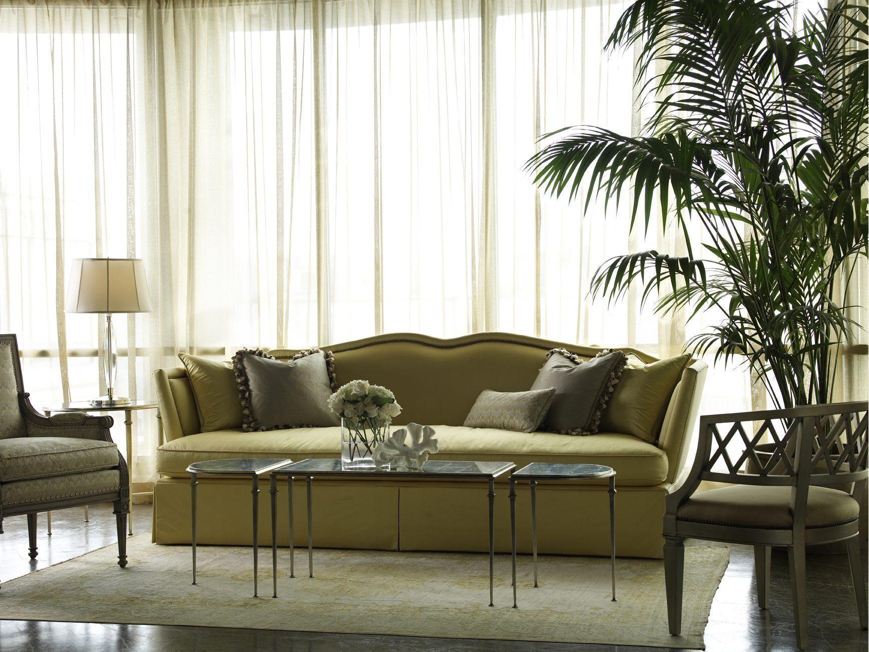 Lillian August Classics Tria Rectangular Aged Silver Leaf Cocktail Table