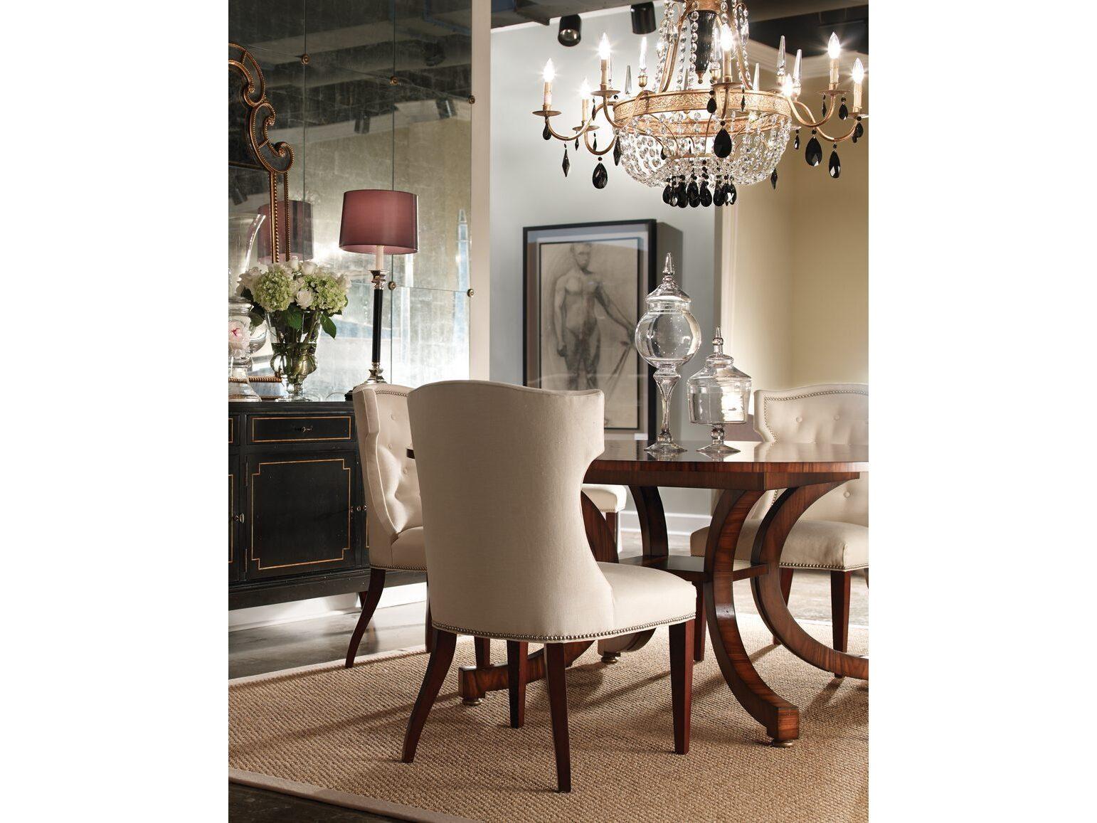 Lillian August Classics Portman Round Rosewood Dining Table