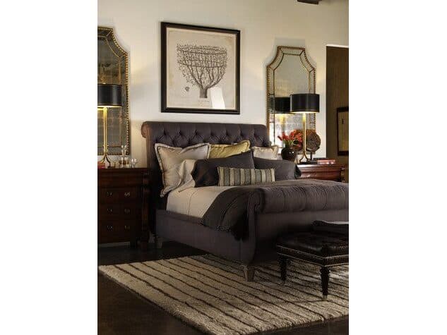 Lillian August Classics Staffordshire Vintage Gold Leaf / Eglomise Wall Mirror