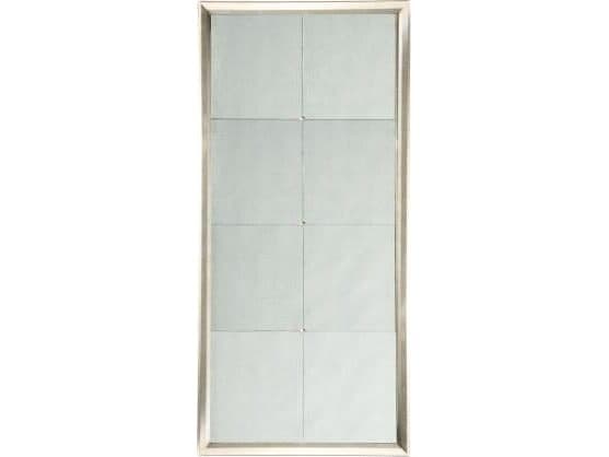 Lillian August Classics Duke Estate Silver / Eglomise Rectangular Floor Mirror