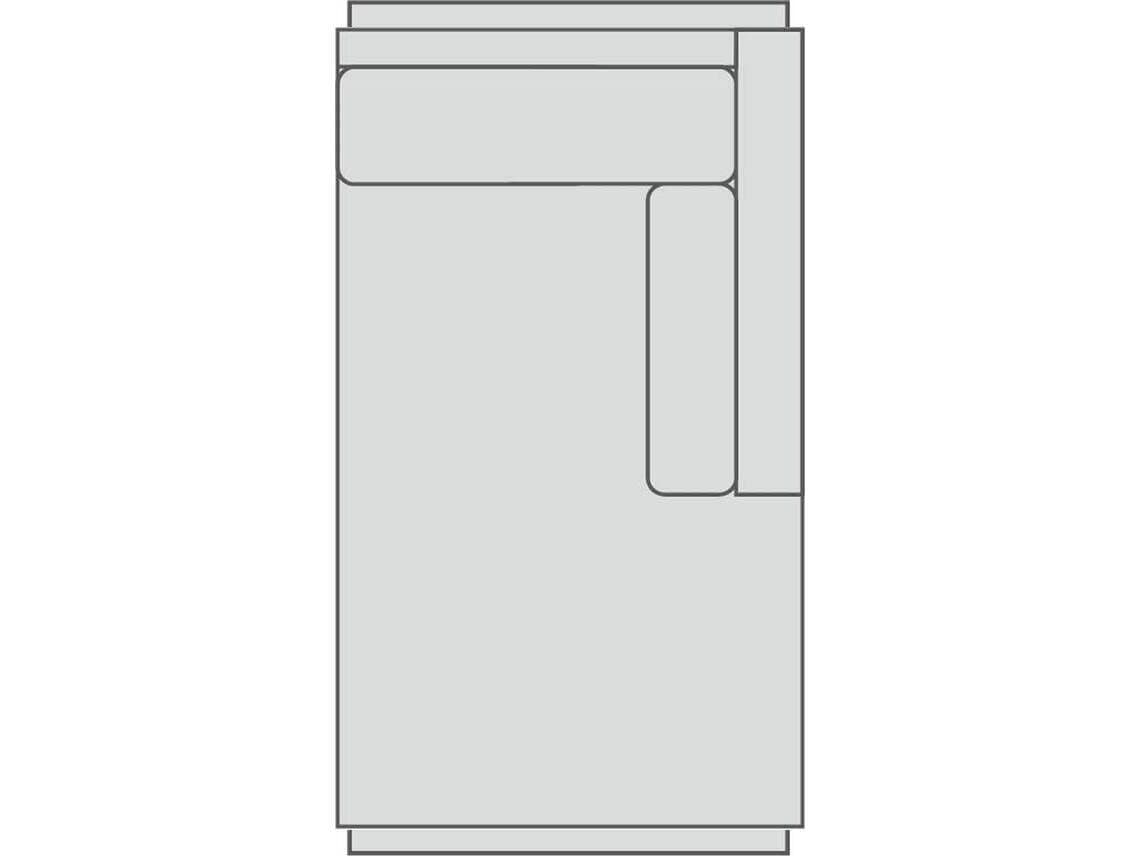 Lillian August Sloane  Rt. Arm Chaise