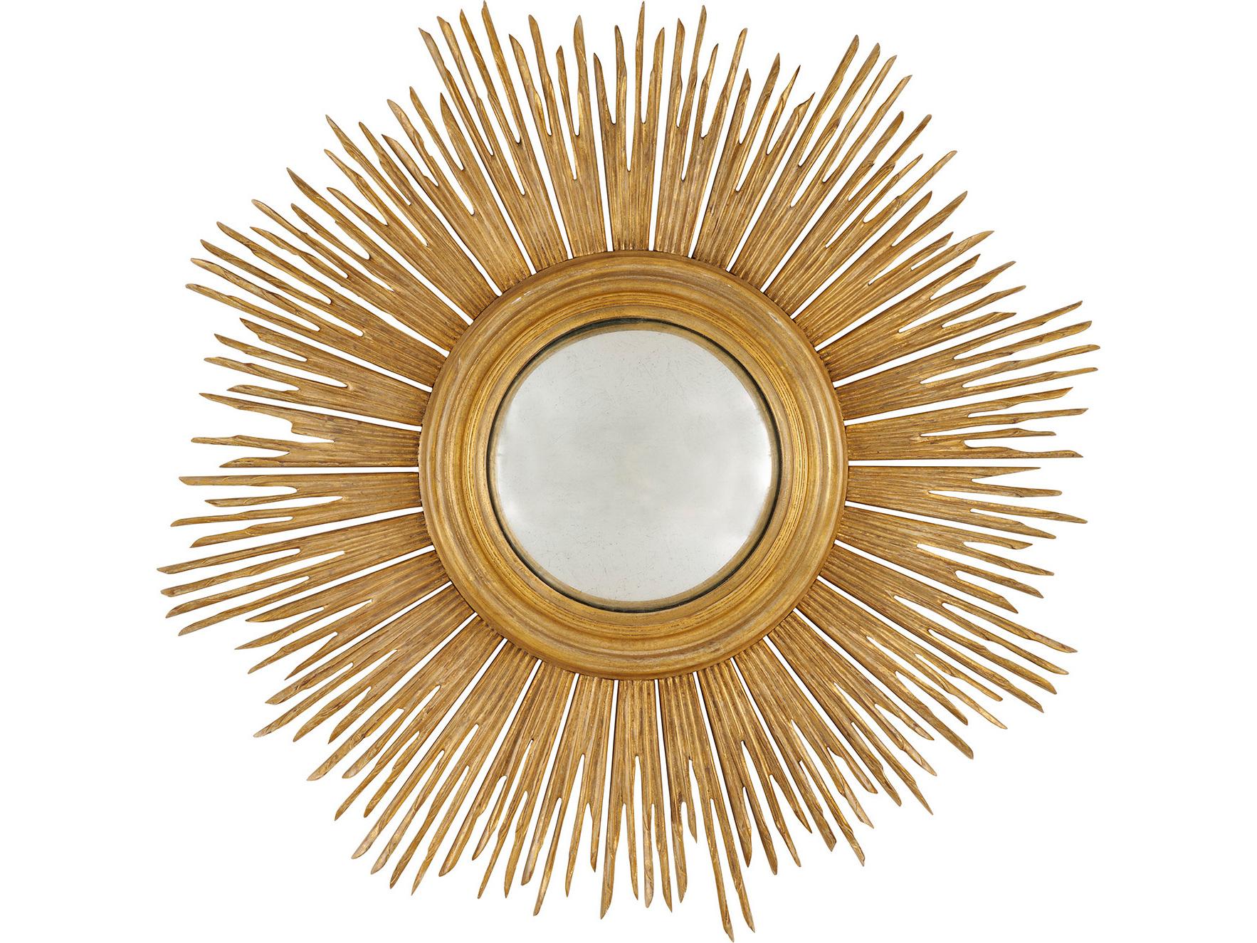 Lillian August Modern Archives Maddox Gold Maddox Wall Mirror