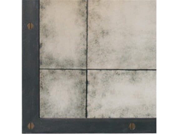 Lillian August Modern Archives Rex Aged Grey Rectangular Antique Mirror