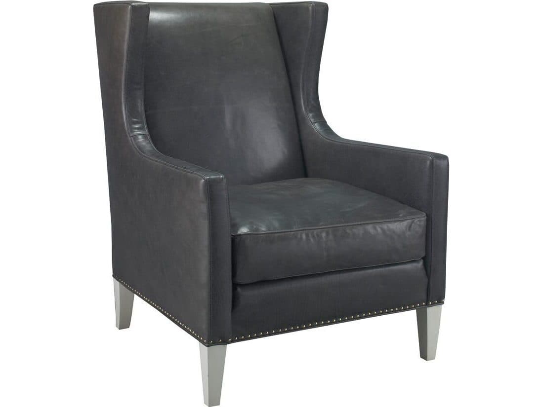 Lillian August Upholstery Leather Accent Chair