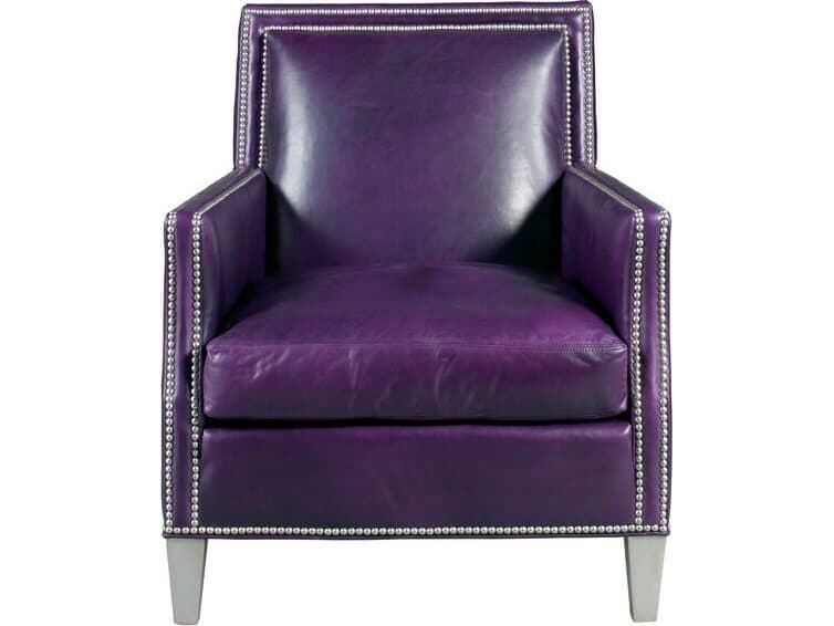 Lillian August Upholstery Leather Accent Chair