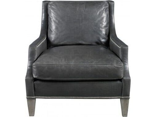 Lillian August Upholstery Leather Accent Chair