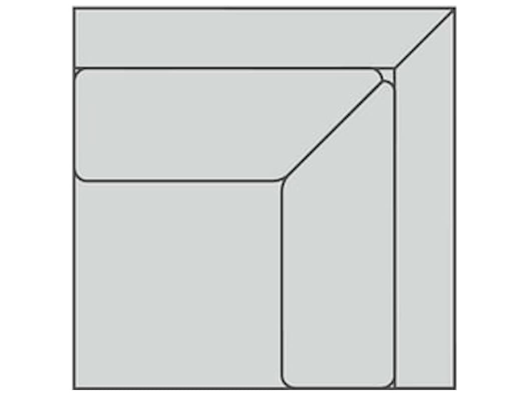 Lillian August Upholstery Leather Lange Sectional Corner