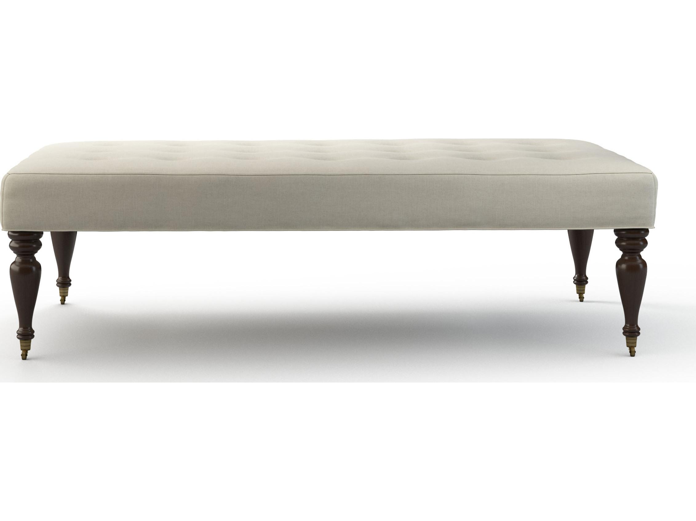 Lillian August Upholstery Leather Frederick Bench