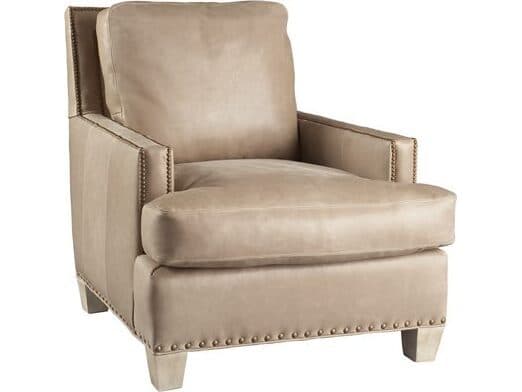 Lillian August Upholstery Leather Accent Chair