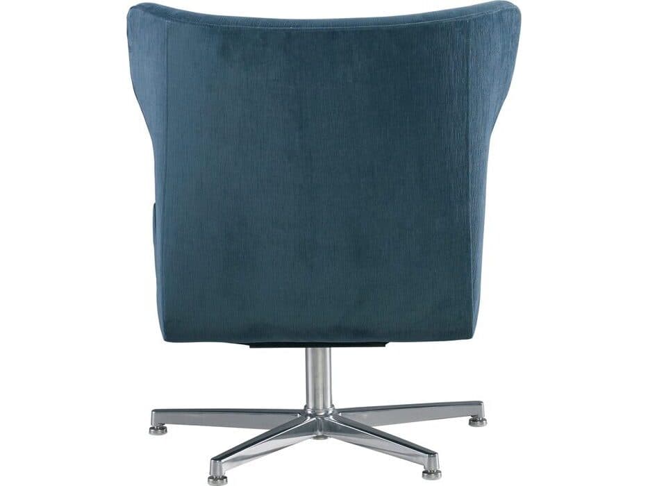 Lillian August Modern Living Swivel Fabric Accent Chair