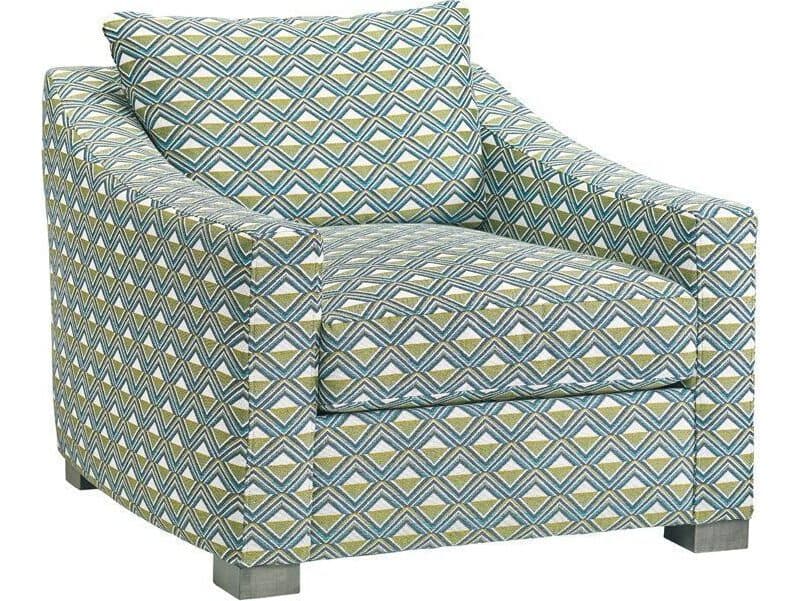 Lillian August Modern Living Fabric Accent Chair