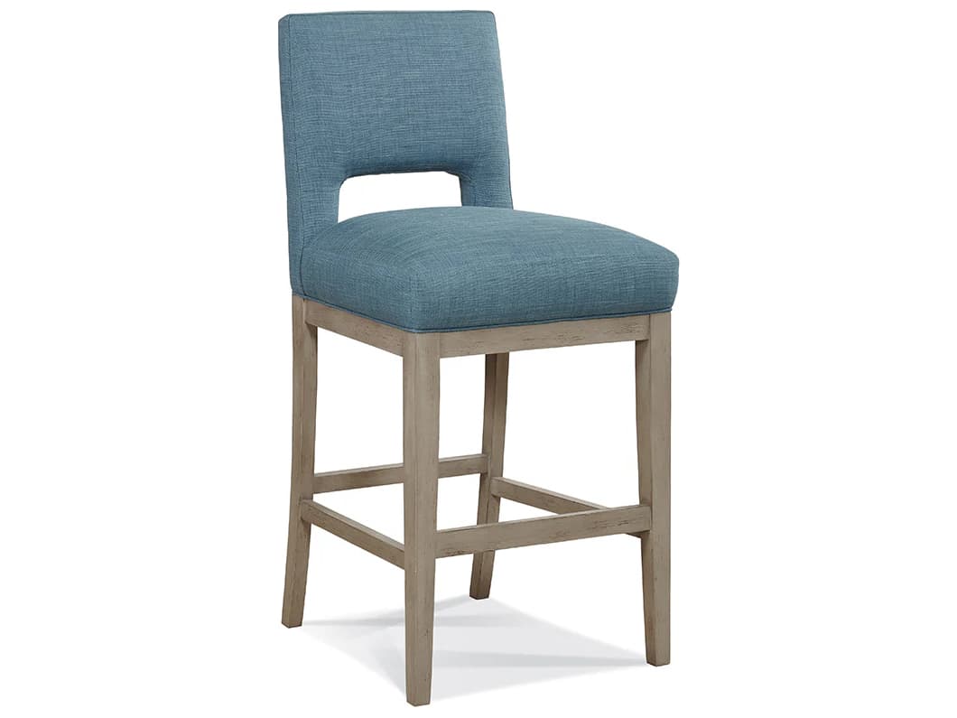 Lillian August Modern Living Fabric Tucker Bar Stool