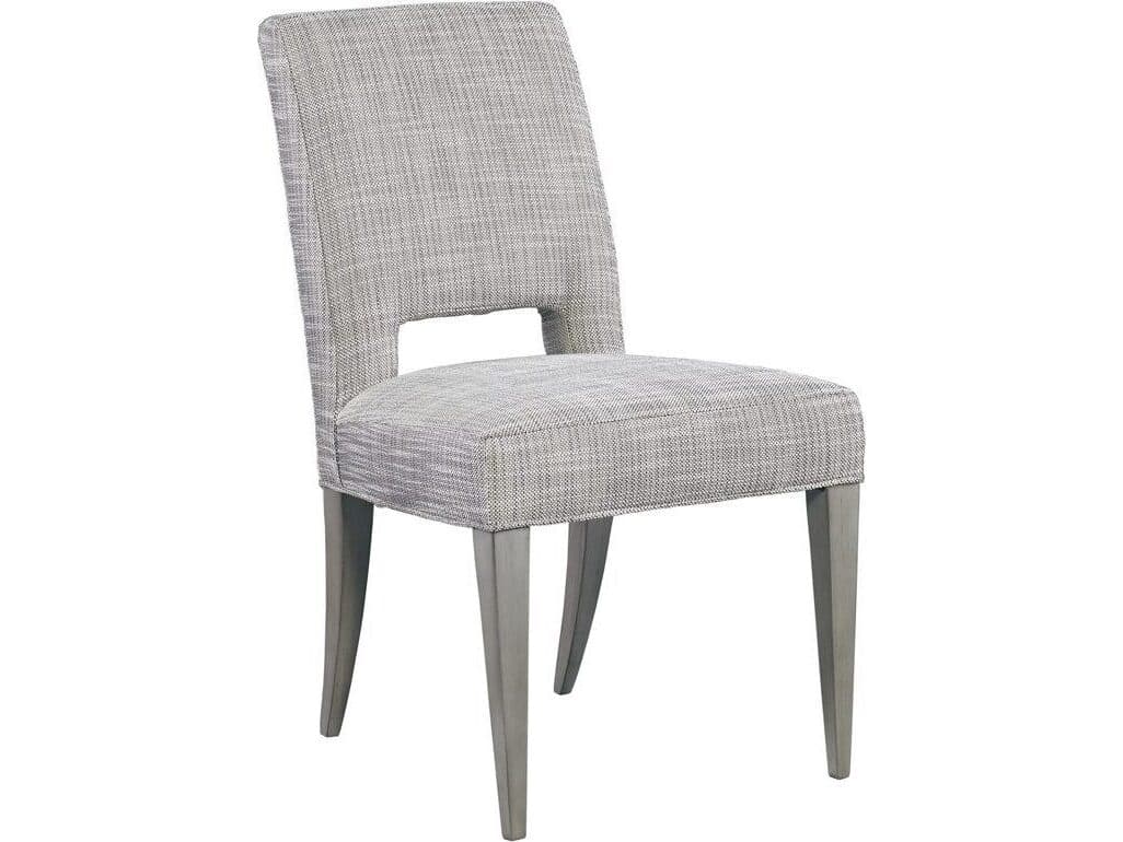 Lillian August Modern Living Gray Upholstered Side Dining Chair
