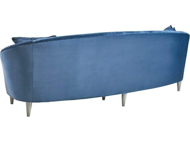 Lillian August Modern Living Lexham Navy Elm Upholstered Sofa