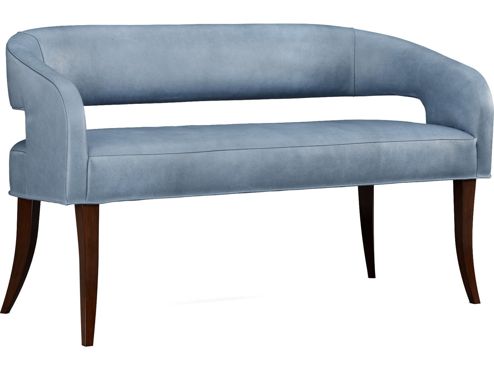 Lillian August Modern Living Leather Dustin Bench