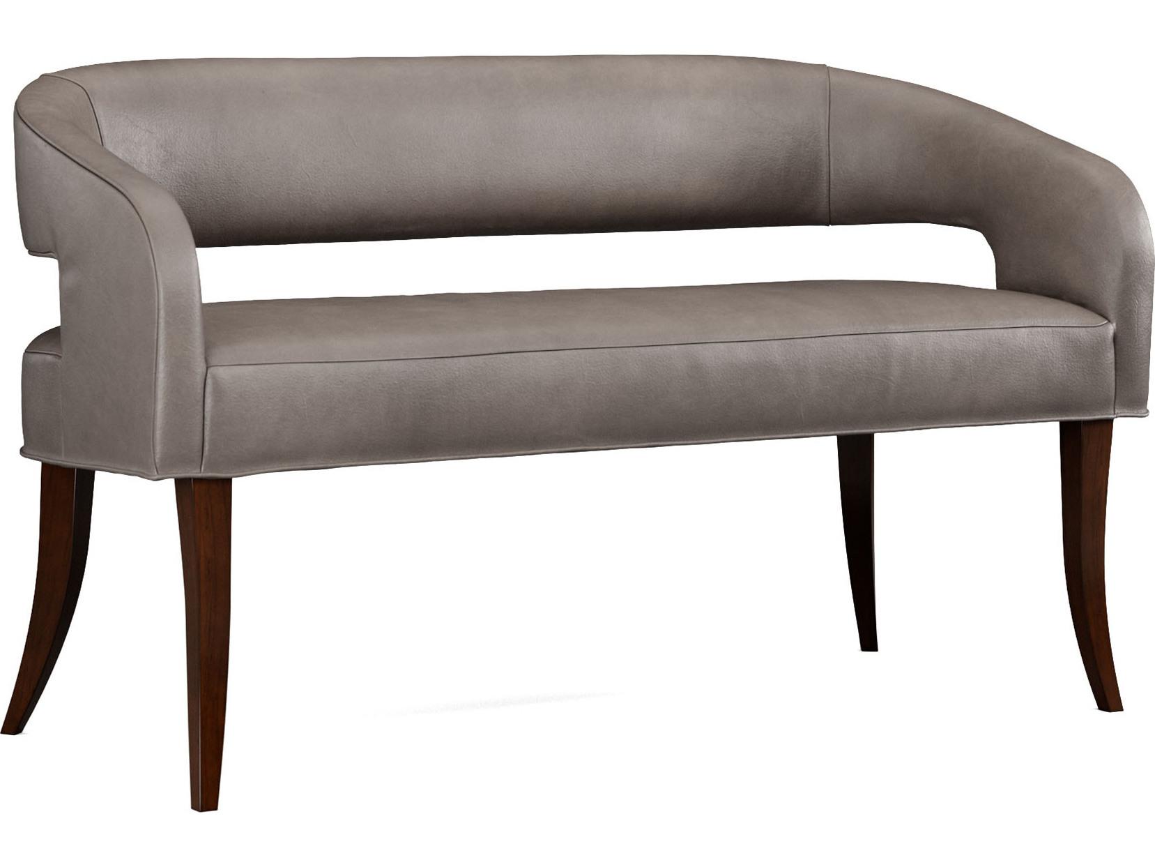 Lillian August Modern Living Leather Dustin Bench